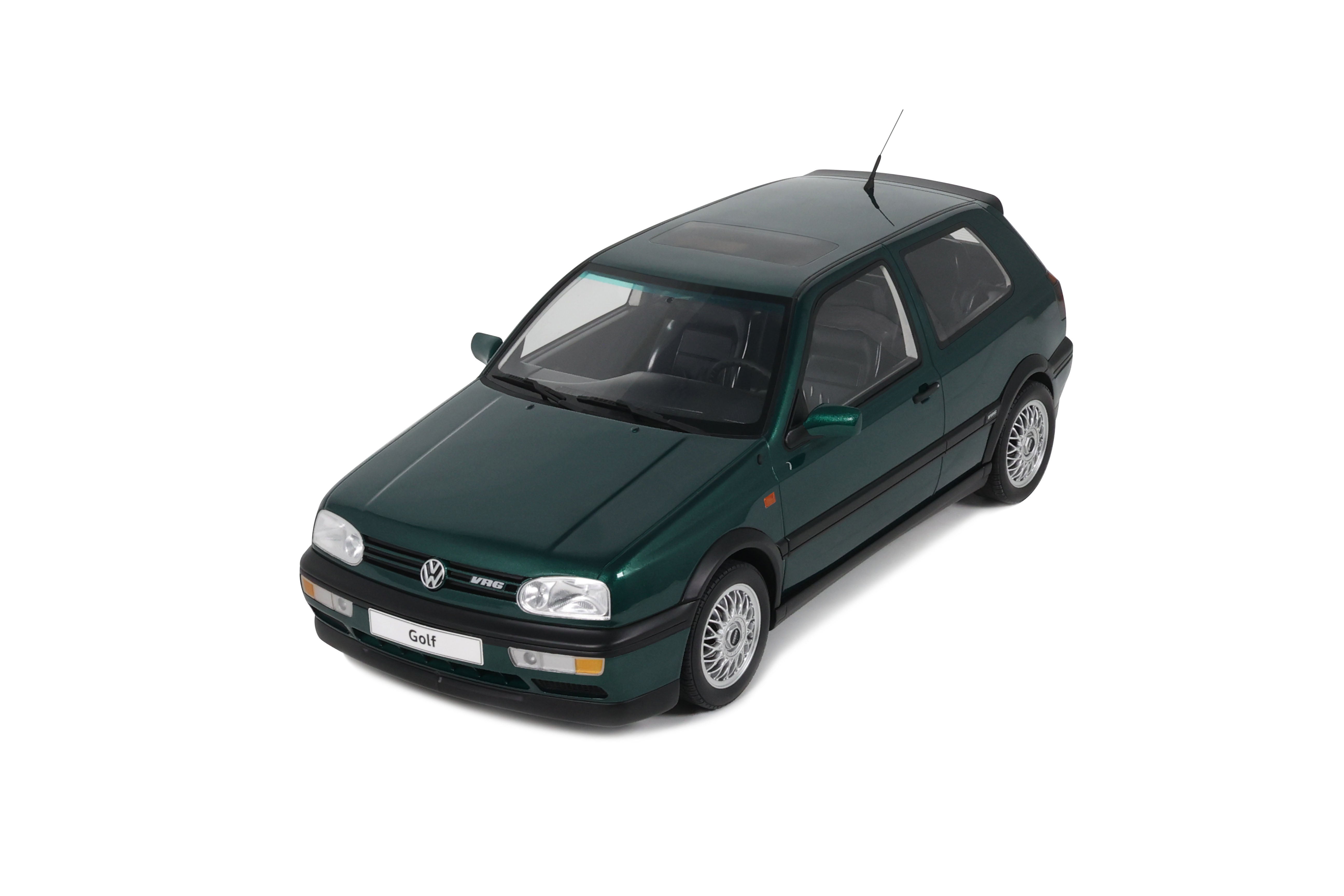 OTTO 1:12 Scale Resin - 1992 VOLKSWAGEN GOLF III VR6 CARAT, DRAGON GREEN 1992 - G099
