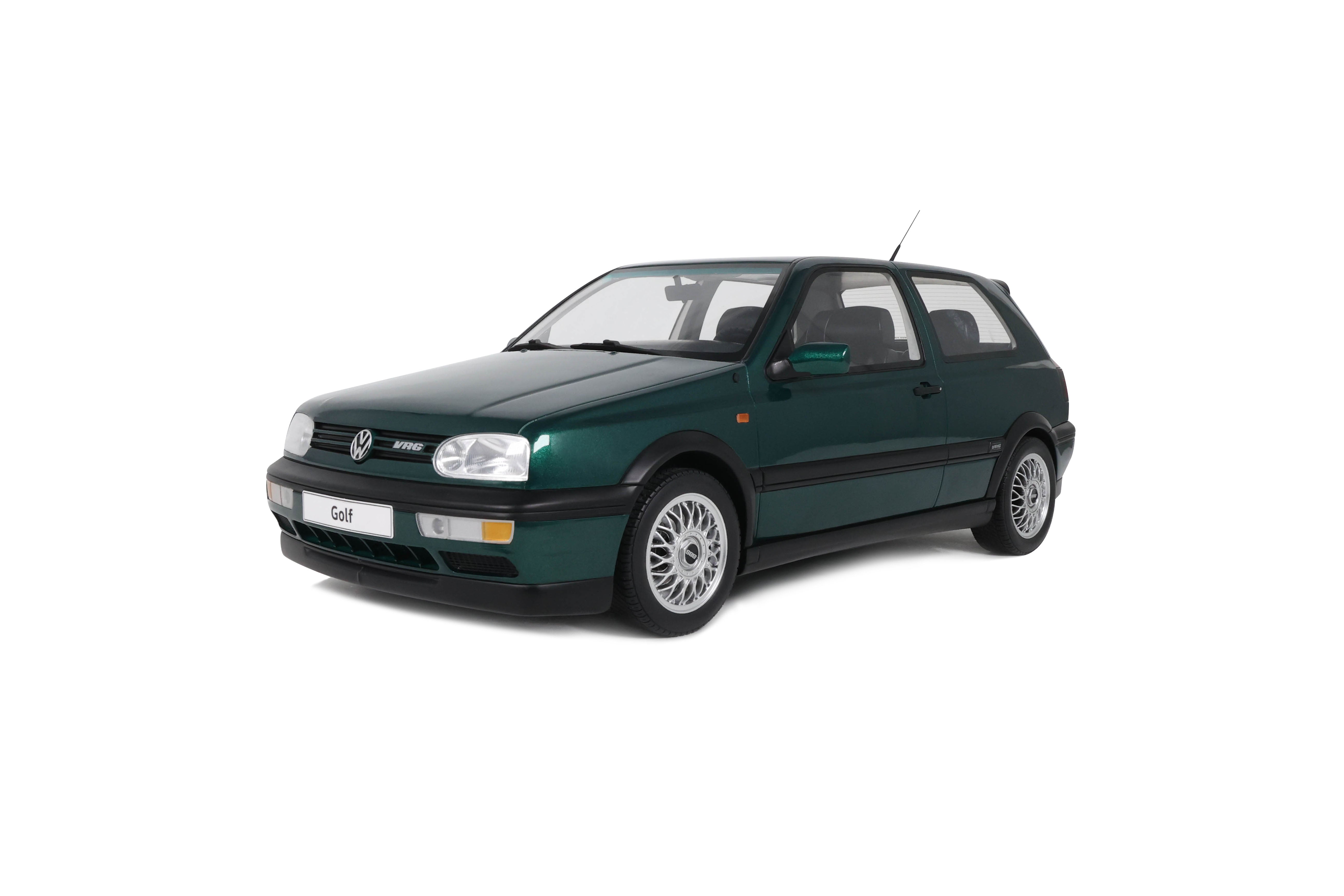 OTTO 1:12 Scale Resin - 1992 VOLKSWAGEN GOLF III VR6 CARAT, DRAGON GREEN 1992 - G099