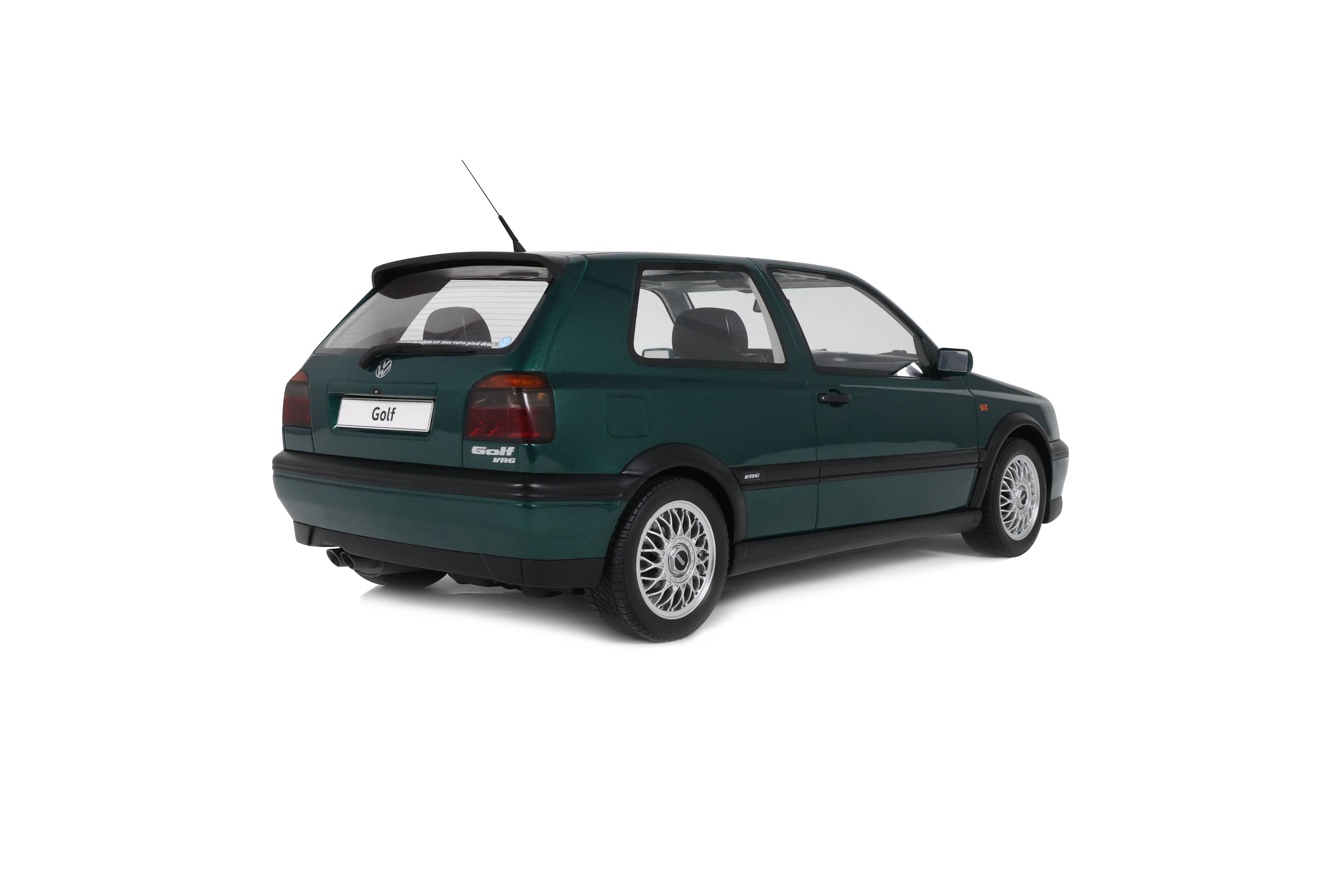 OTTO 1:12 Scale Resin - 1992 VOLKSWAGEN GOLF III VR6 CARAT, DRAGON GREEN 1992 - G099