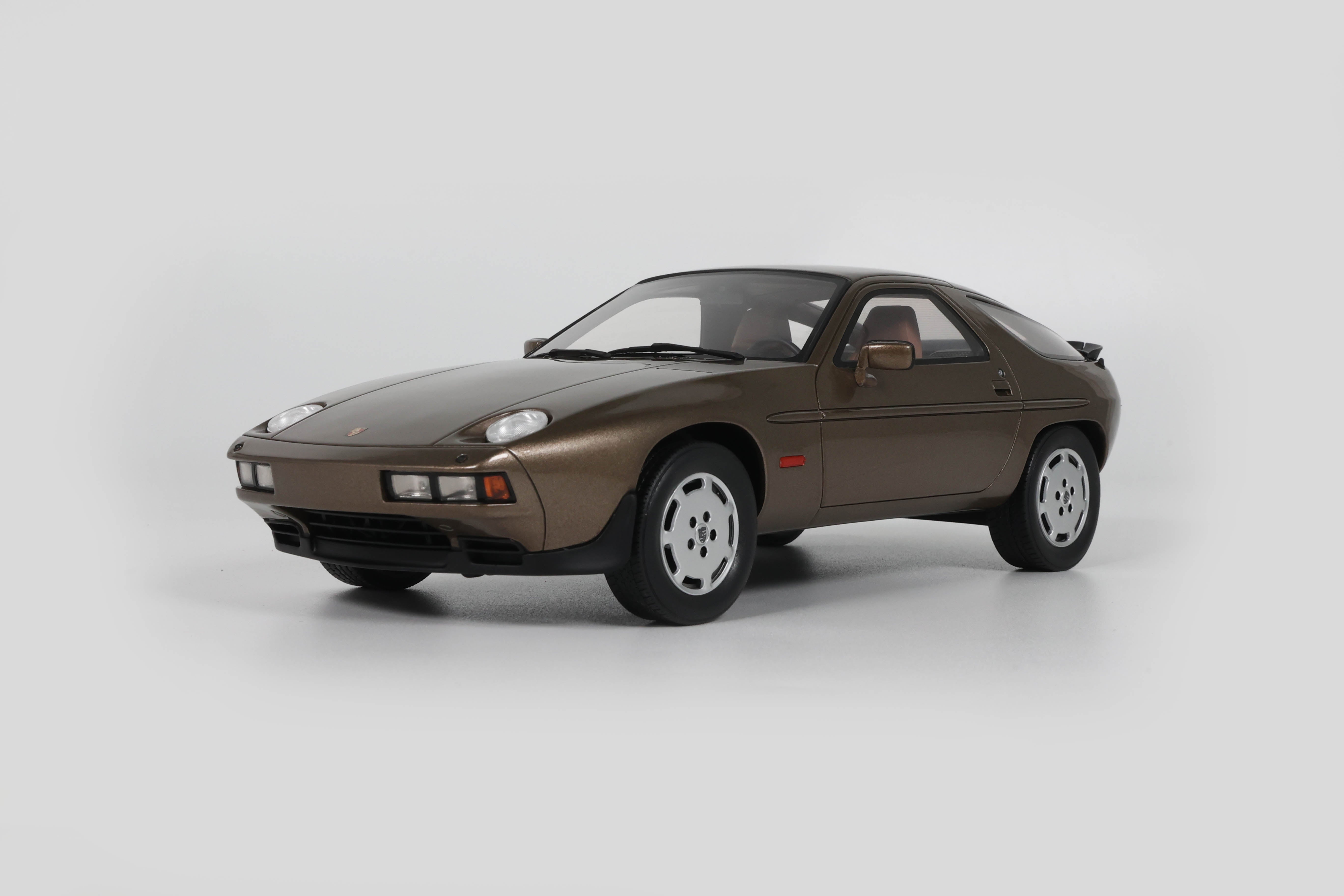 GT Spirit 1:18 Scale Resin, 1981 Porsche 928S, Brown - GT1005