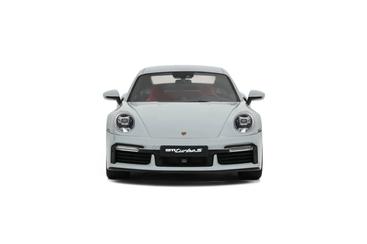 Spirit 1:18 Scale Resin Model Car - Porsche 911 (992) Turbo S Crayon Grey - GT431