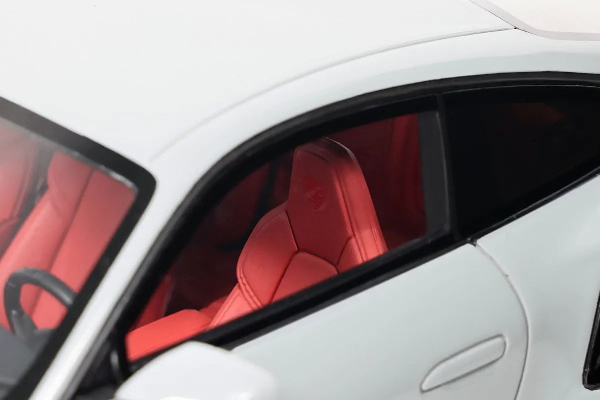 Spirit 1:18 Scale Resin Model Car - Porsche 911 (992) Turbo S Crayon Grey - GT431