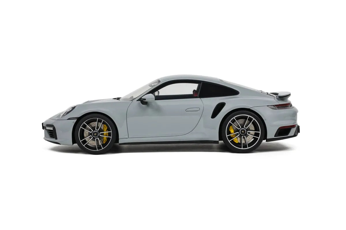 Spirit 1:18 Scale Resin Model Car - Porsche 911 (992) Turbo S Crayon Grey - GT431