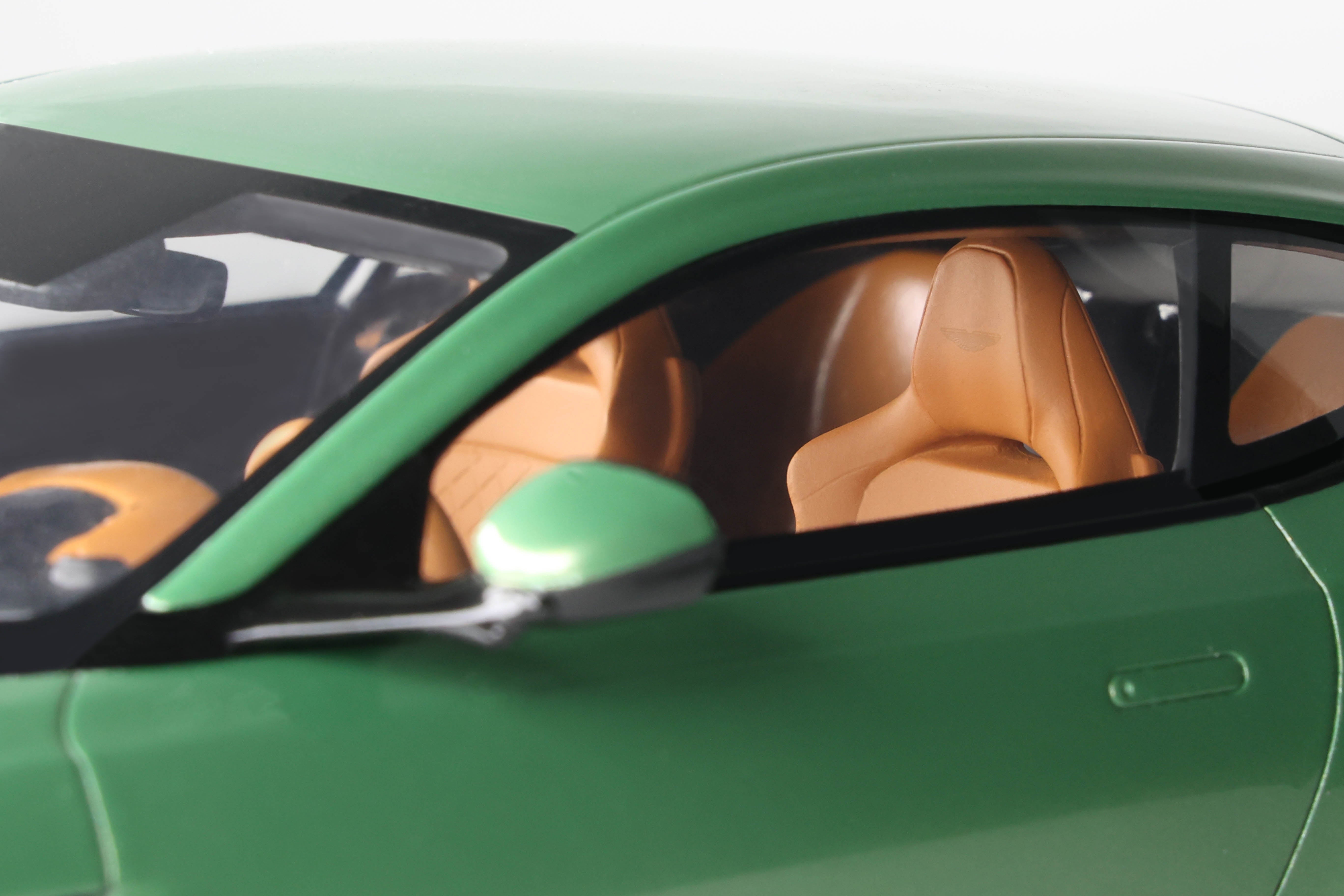 GT Spirit 1:18 Scale Resin Model, 2023 Aston Martin DB12 Vantage - Green - GT466