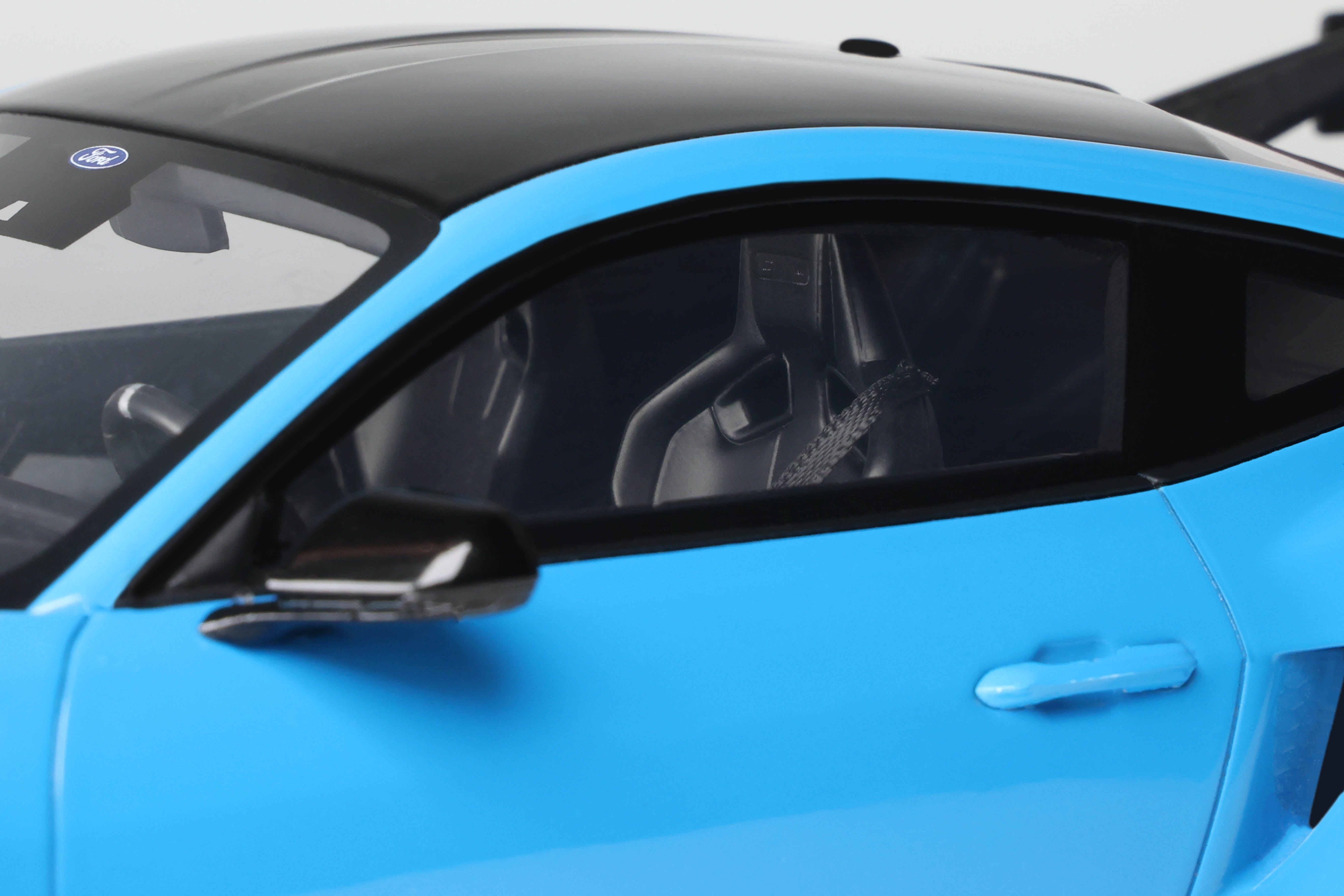 GT Spirit 1:18 Scale Resin, 2024 Ford Mustang GTD - Blue - GT473
