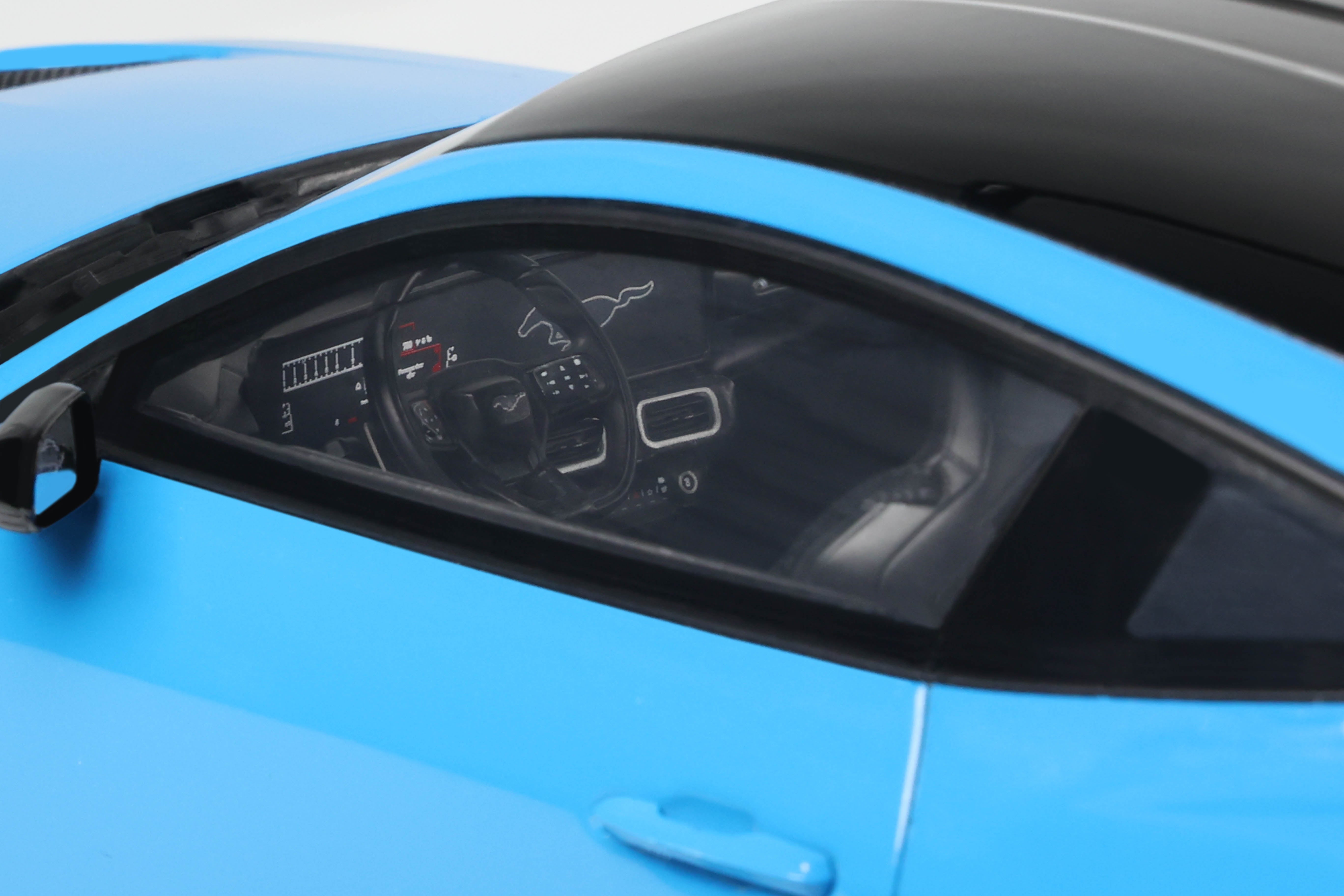 GT Spirit 1:18 Scale Resin, 2024 Ford Mustang GTD - Blue - GT473