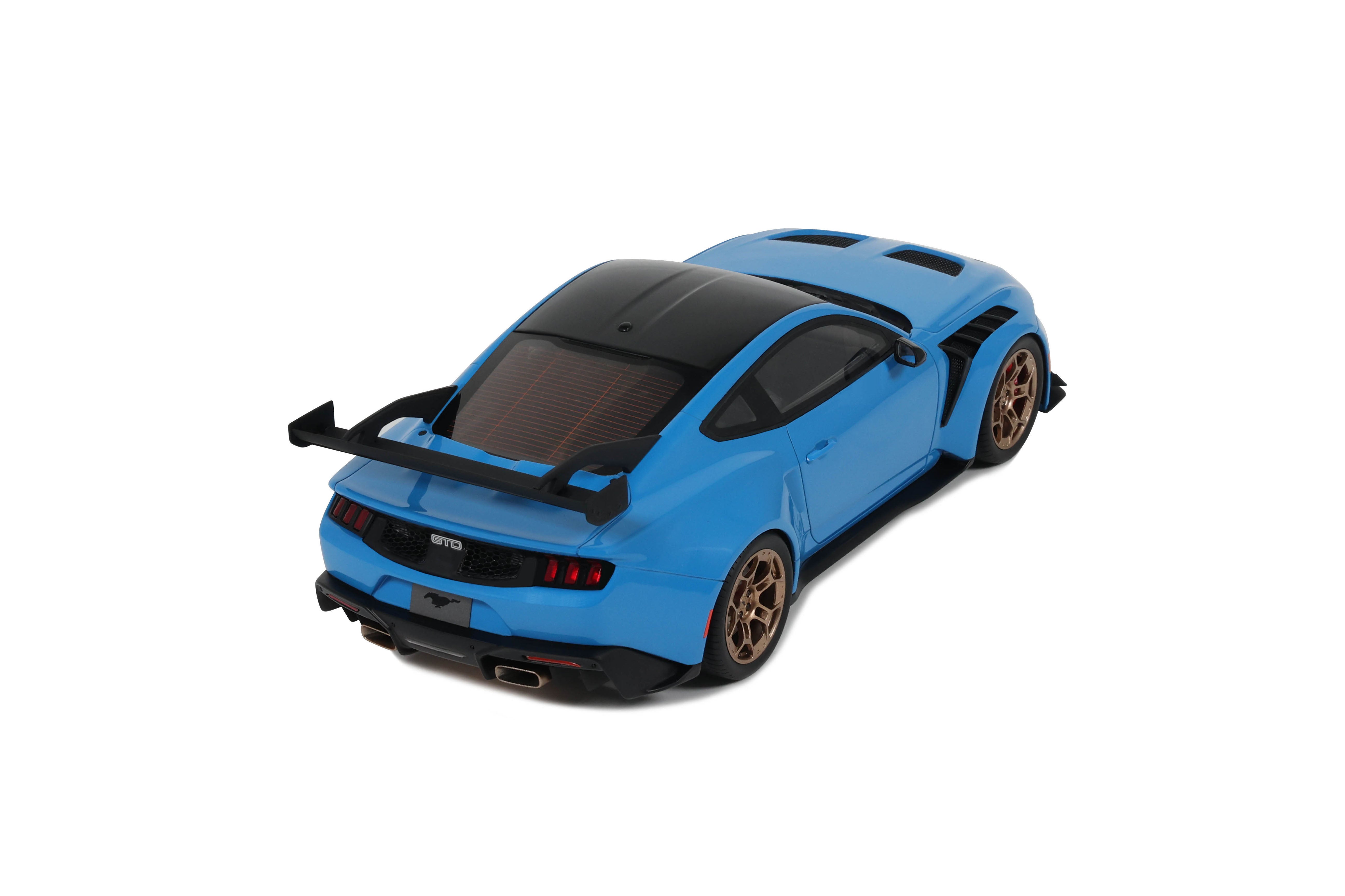 GT Spirit 1:18 Scale Resin, 2024 Ford Mustang GTD - Blue - GT473