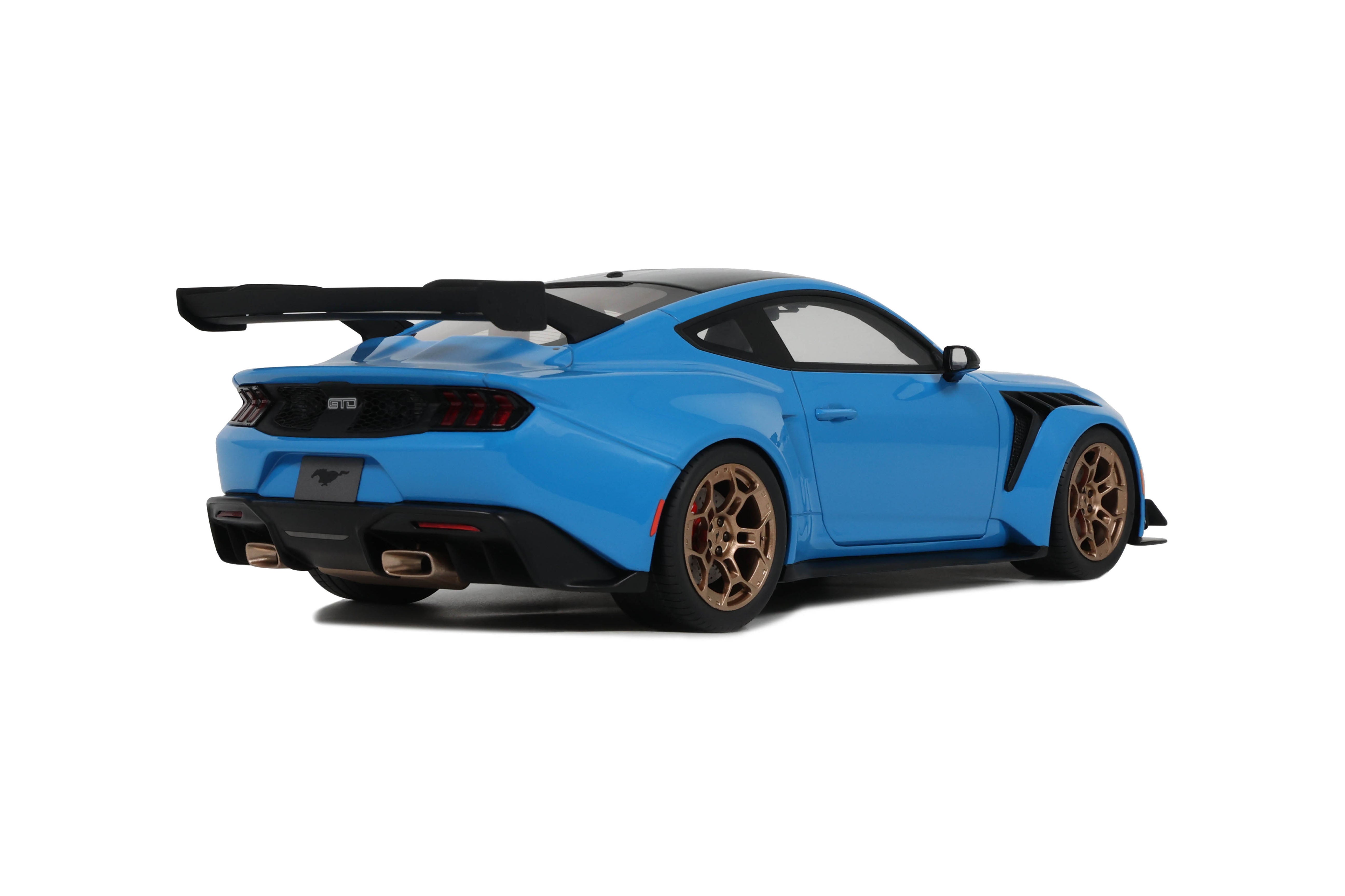 GT Spirit 1:18 Scale Resin, 2024 Ford Mustang GTD - Blue - GT473