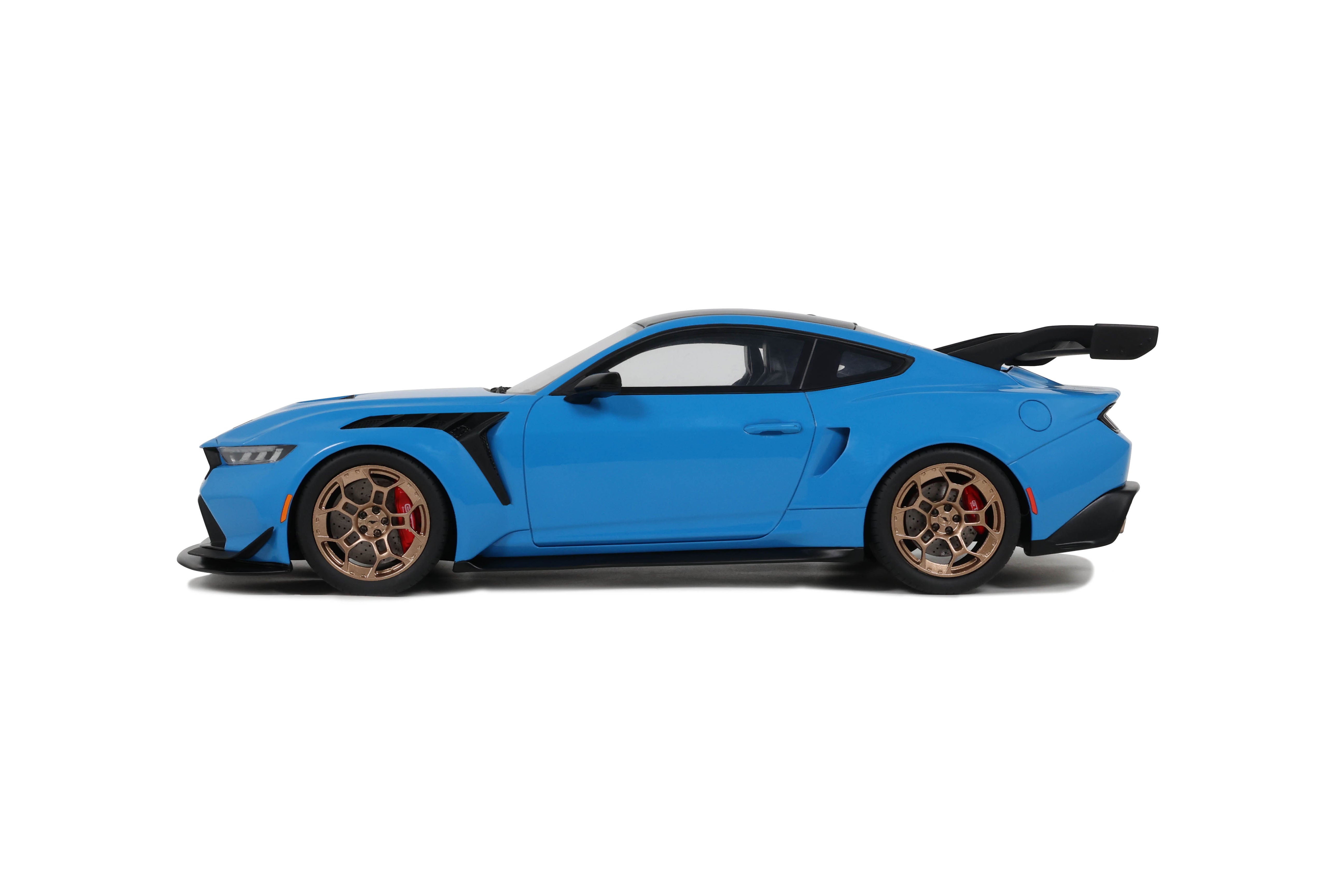 GT Spirit 1:18 Scale Resin, 2024 Ford Mustang GTD - Blue - GT473