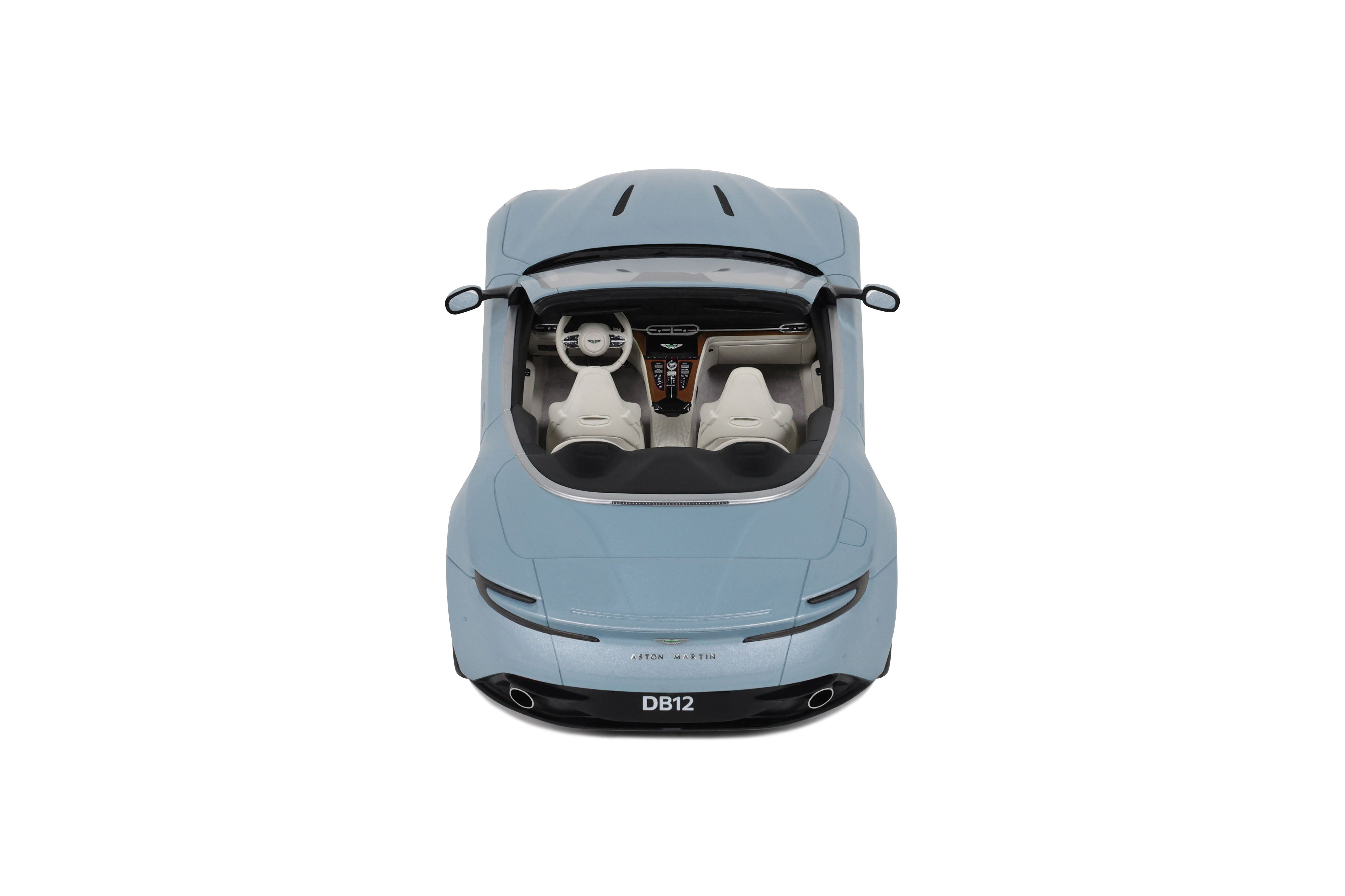 GT Spirit 1:18 Scale Resin, 2023 Aston Martin DB12 Volante - Blue - GT479