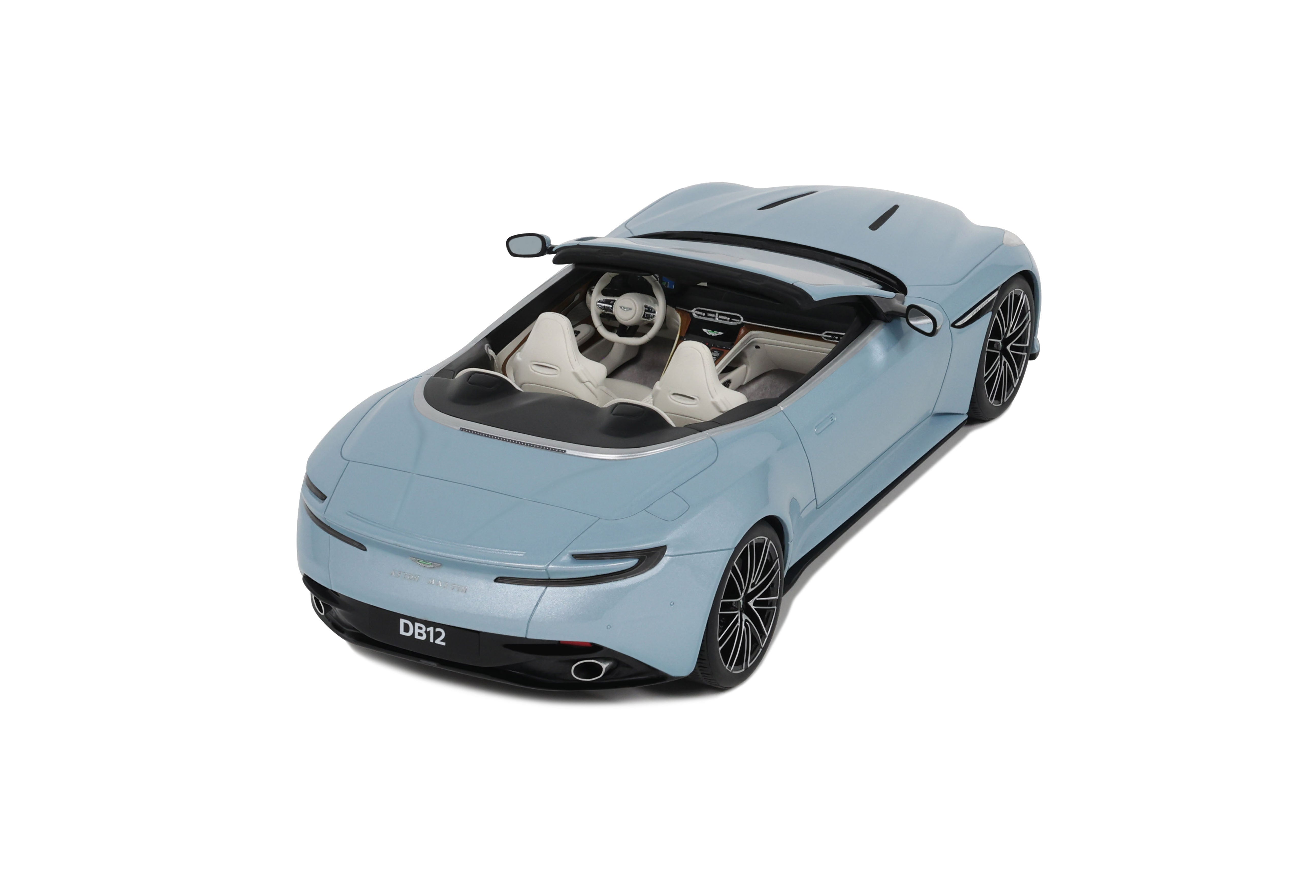 GT Spirit 1:18 Scale Resin, 2023 Aston Martin DB12 Volante - Blue - GT479