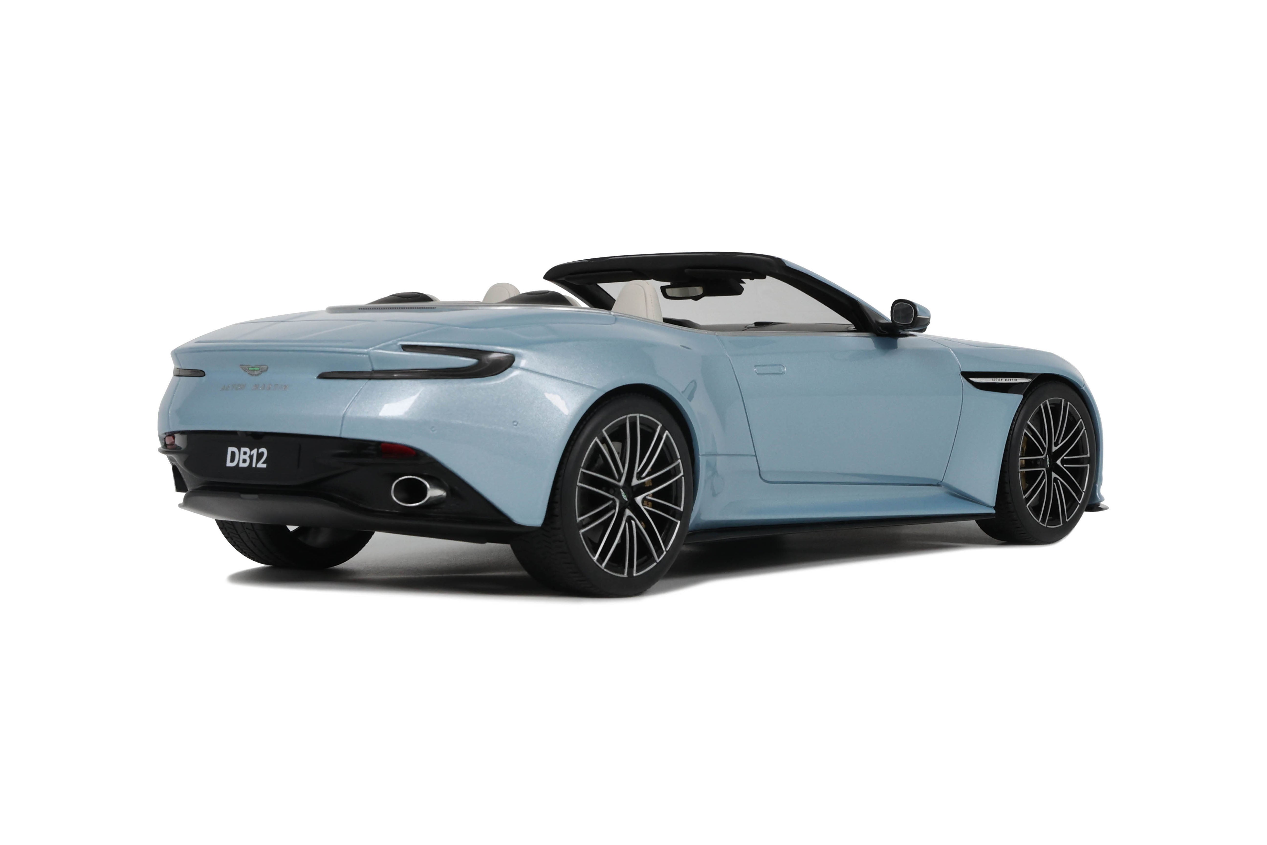 GT Spirit 1:18 Scale Resin, 2023 Aston Martin DB12 Volante - Blue - GT479
