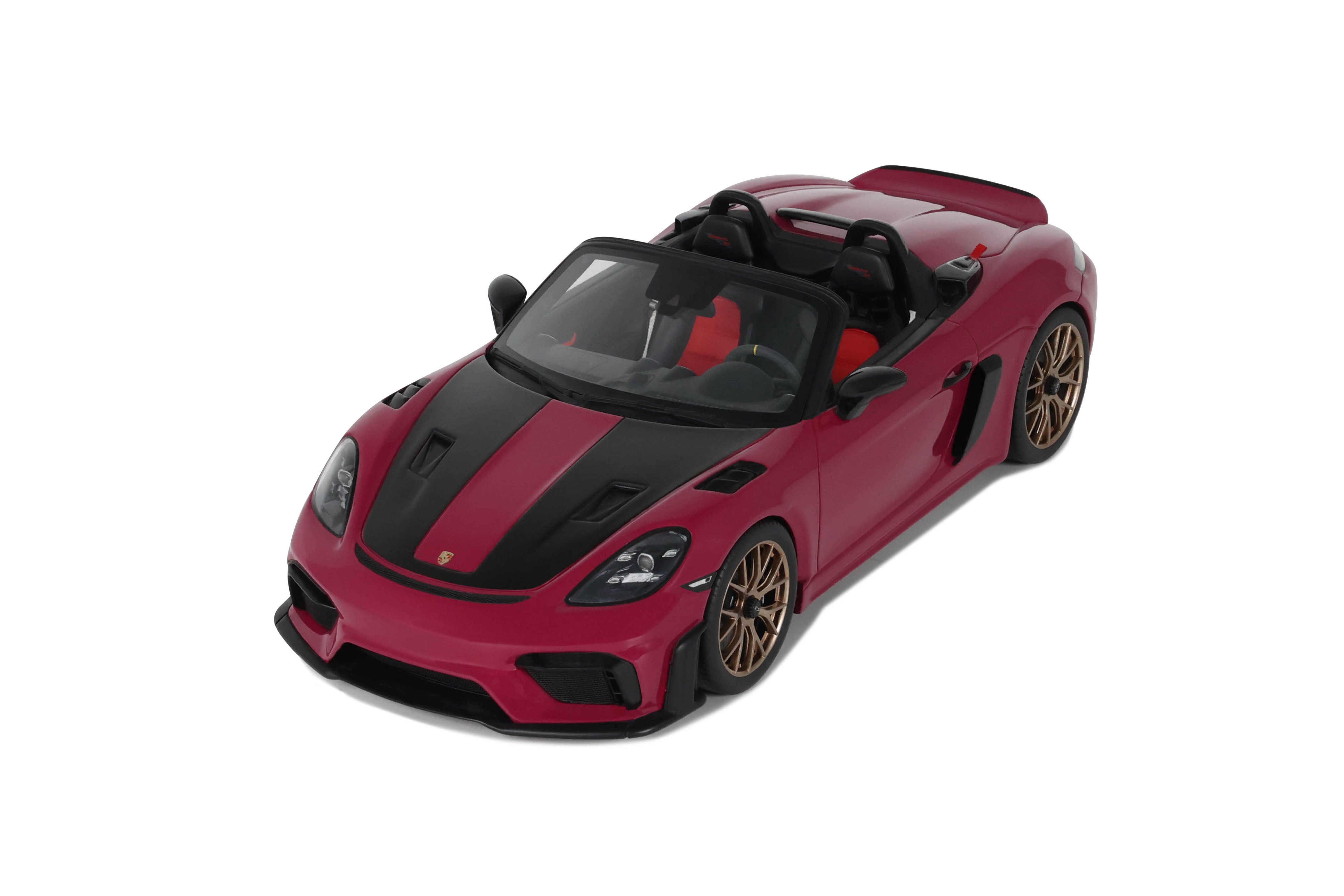 GT Spirit 1:18 Scale Resin Model - 2023 Porsche 918 Spyder RS WP, Pink - GT486