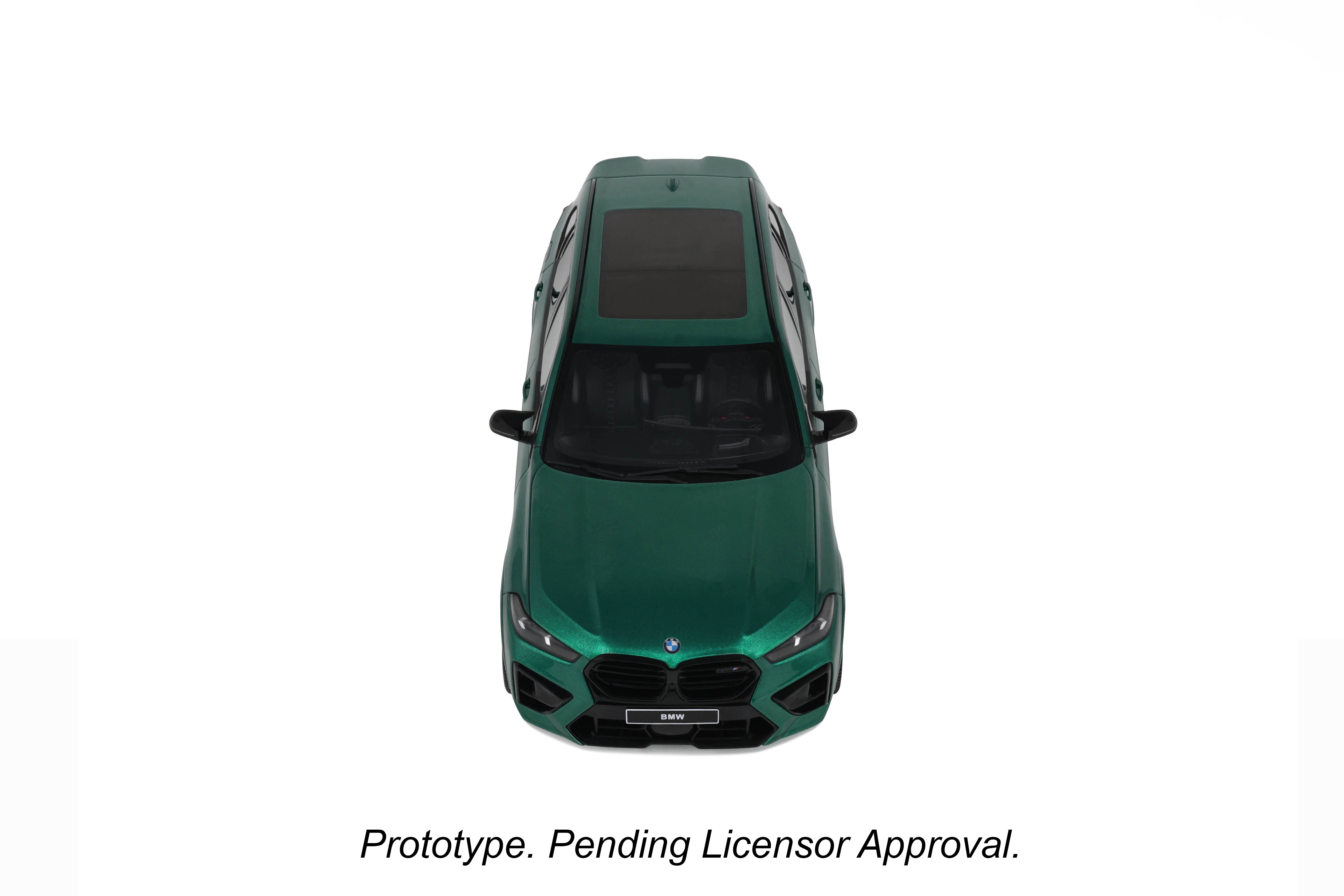 GT Spirit 1:18 Scale Resin, 2023 BMW X5 M Competition - Isle of Man Green - GT490