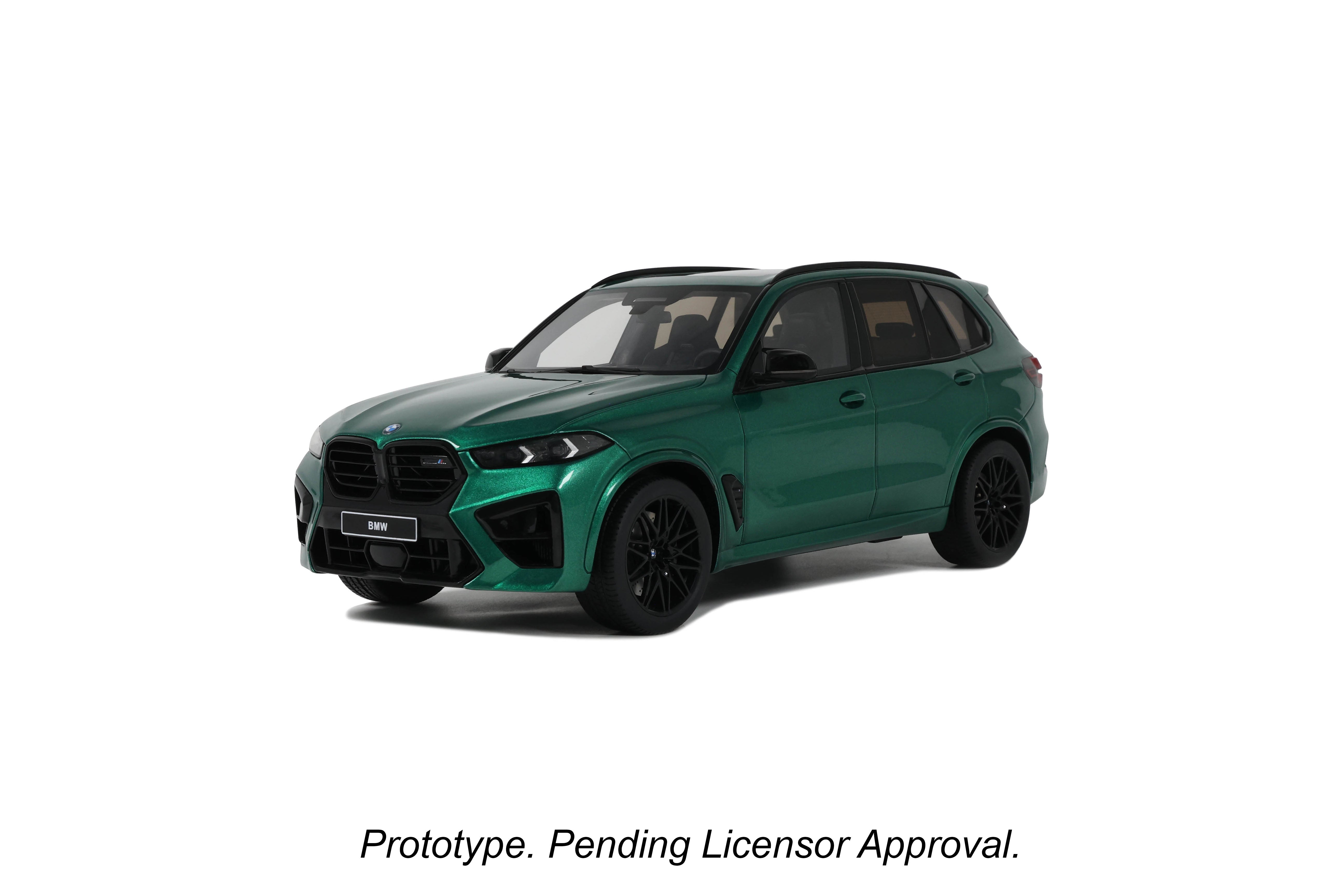 GT Spirit 1:18 Scale Resin, 2023 BMW X5 M Competition - Isle of Man Green - GT490