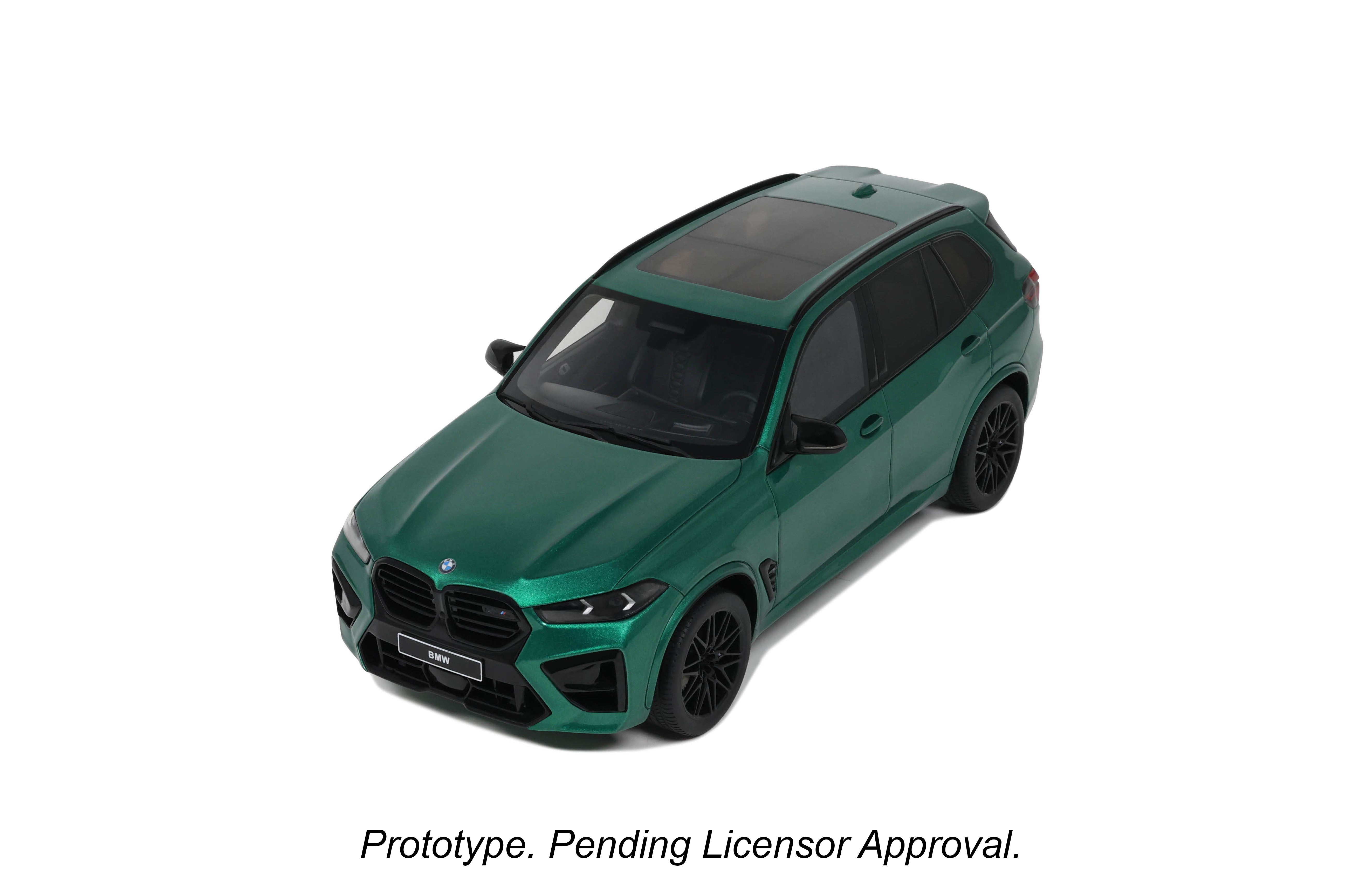 GT Spirit 1:18 Scale Resin, 2023 BMW X5 M Competition - Isle of Man Green - GT490