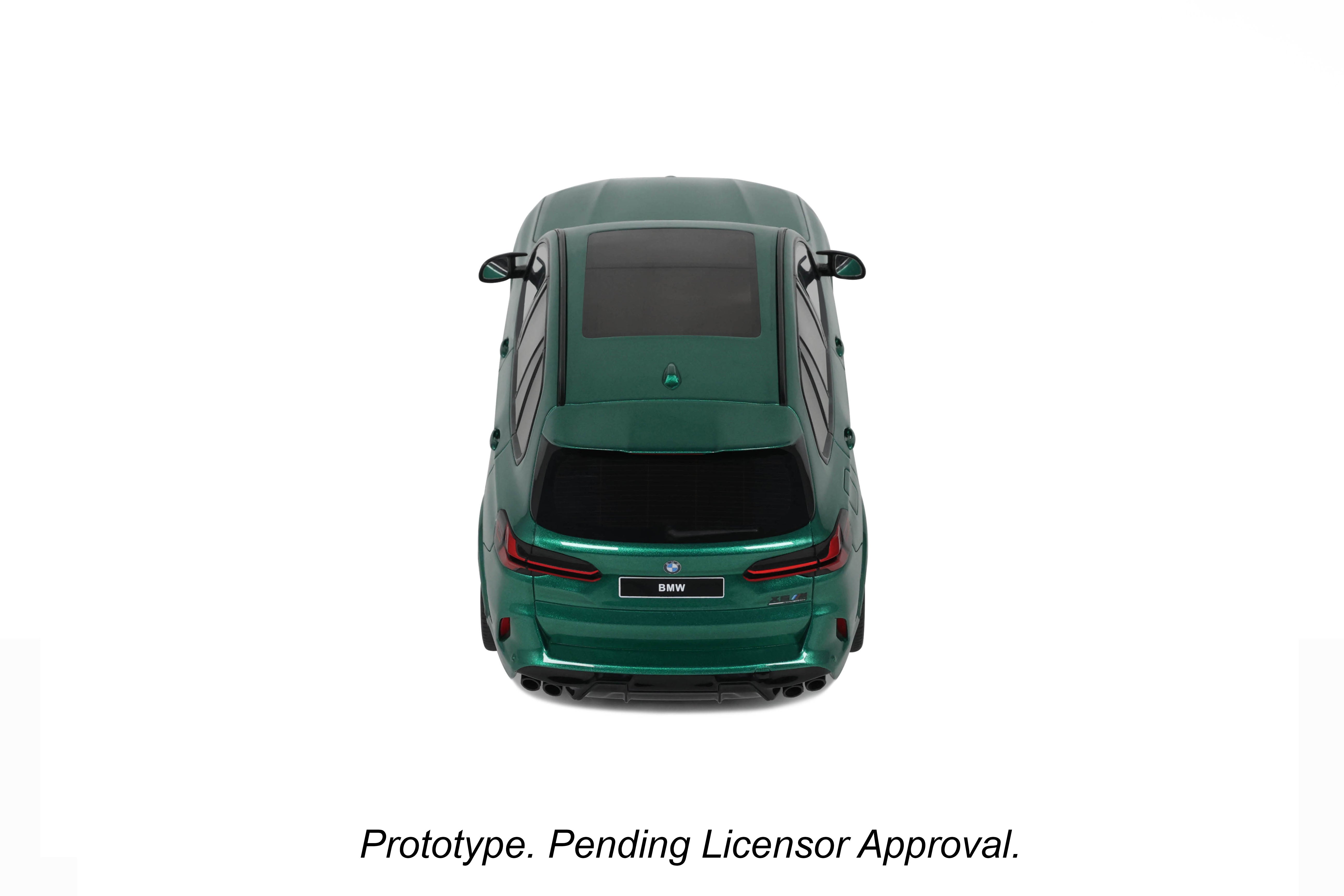 GT Spirit 1:18 Scale Resin, 2023 BMW X5 M Competition - Isle of Man Green - GT490