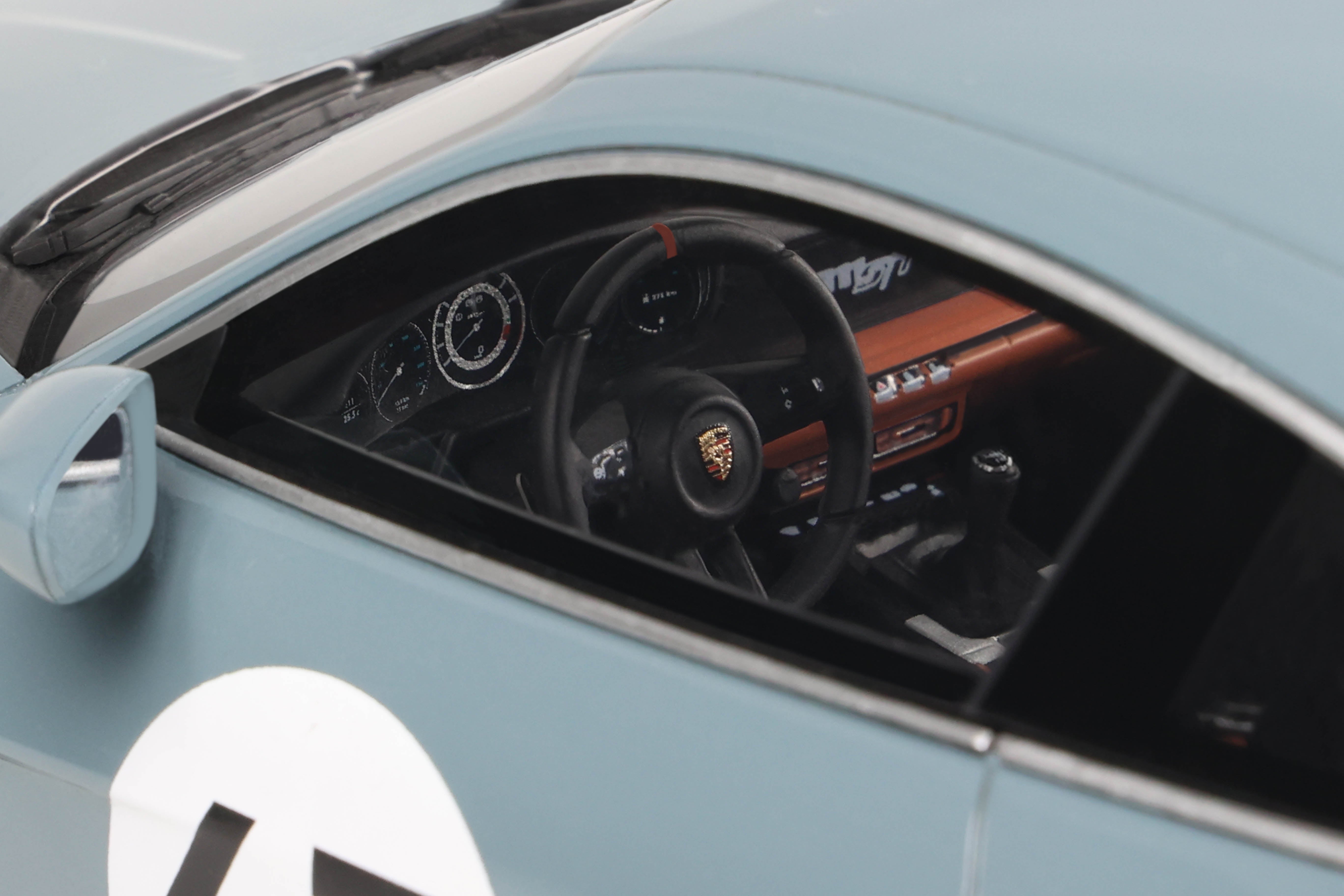 GT Spirit 1:18 Scale Resin, 2024 Porsche 911 ST - Blue - GT491