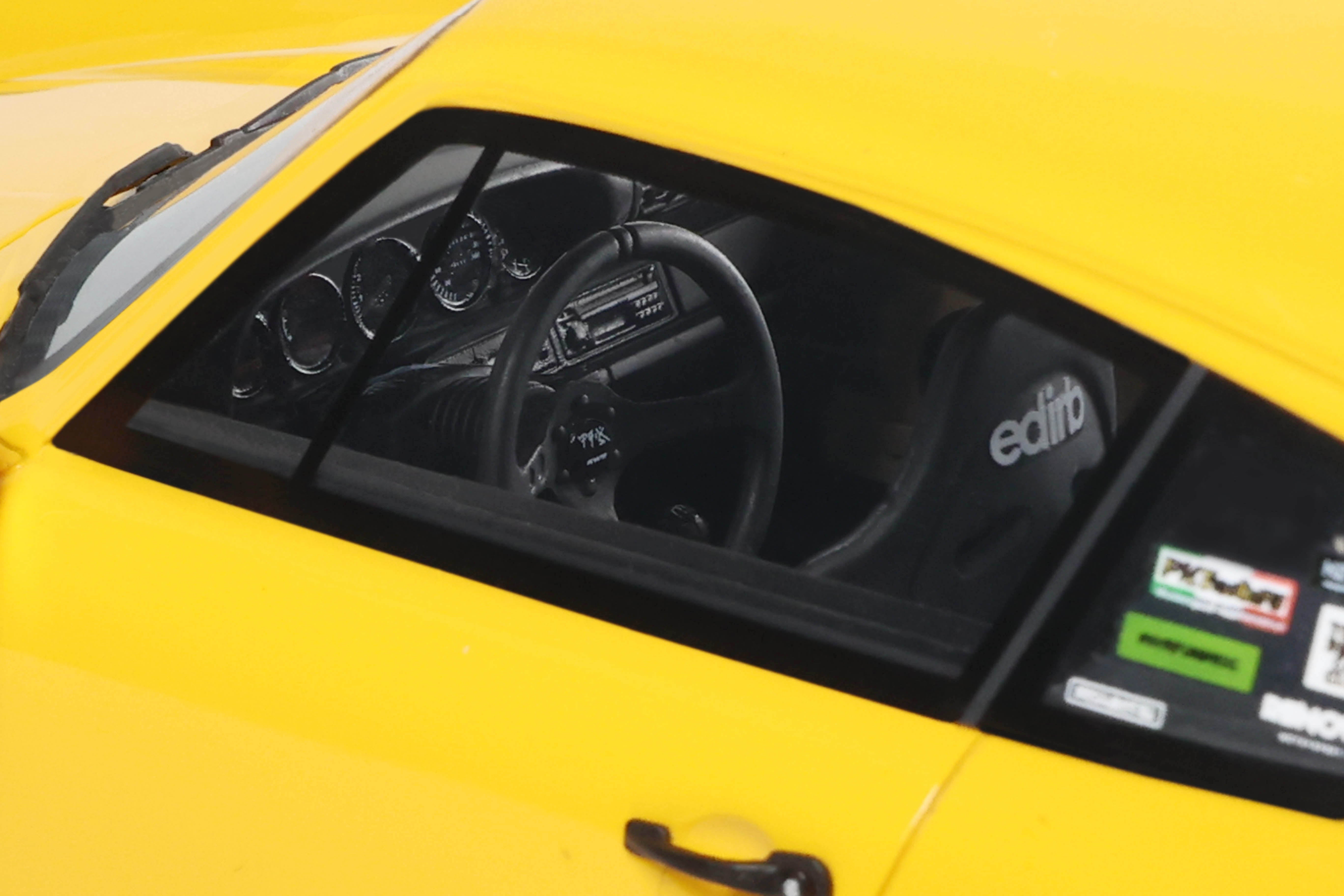 GT Spirit 1:18 Scale Resin, 2024 Porsche 911 RWB Qeema - Yellow - GT492