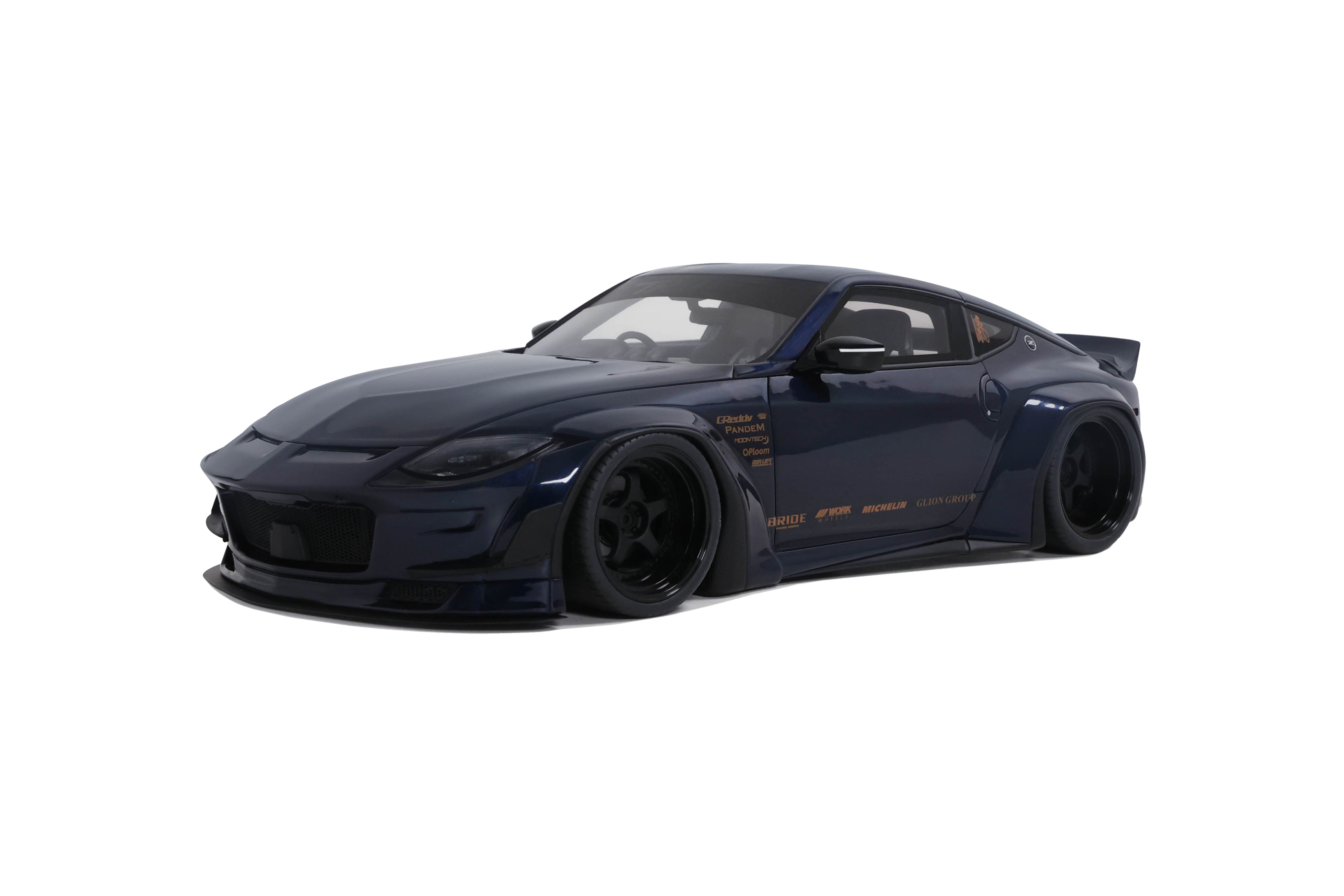 GT Spirit 1:18 Scale Resin, 2023 Nissan 400Z by Pandem - Blue - GT494