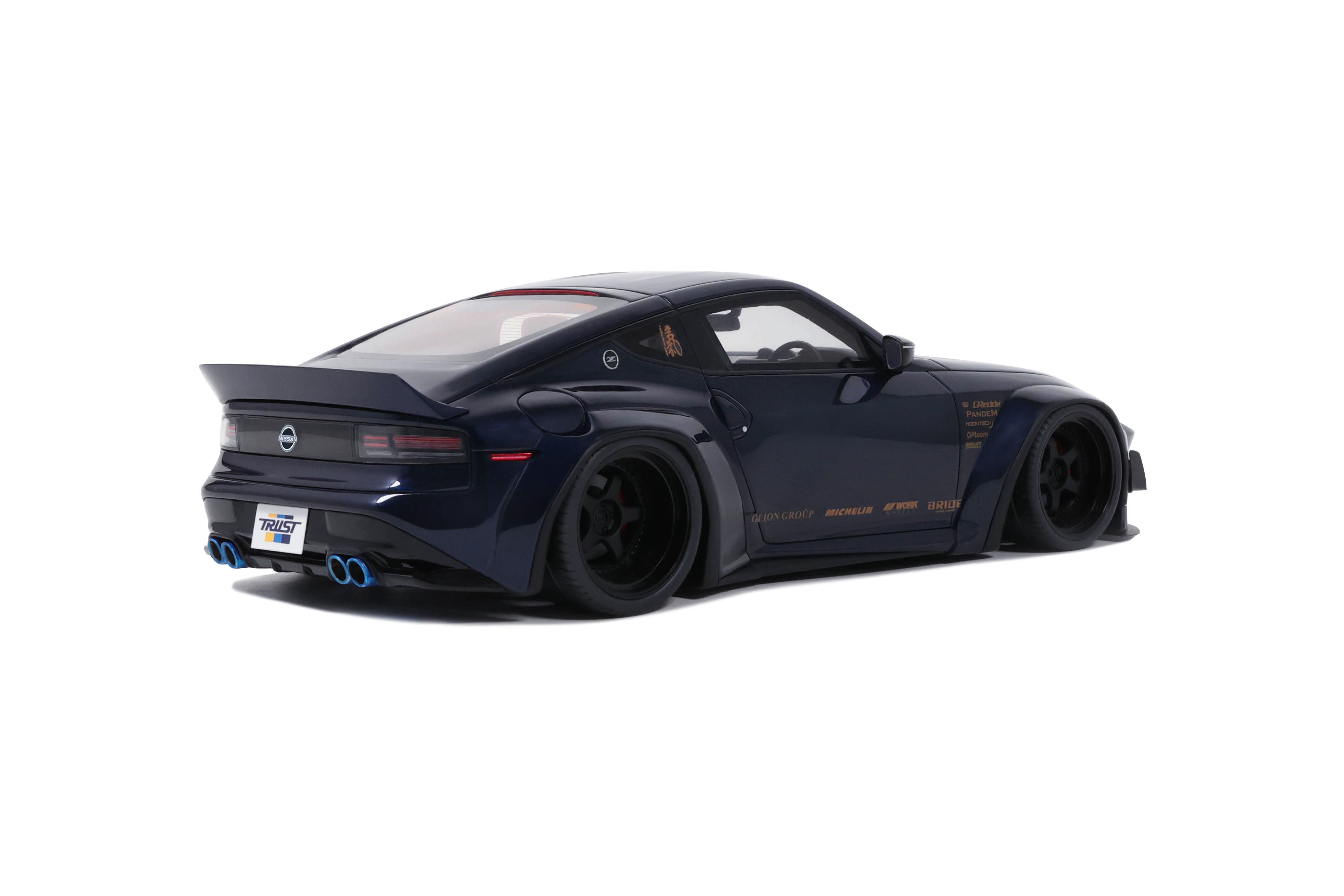 GT Spirit 1:18 Scale Resin, 2023 Nissan 400Z by Pandem - Blue - GT494