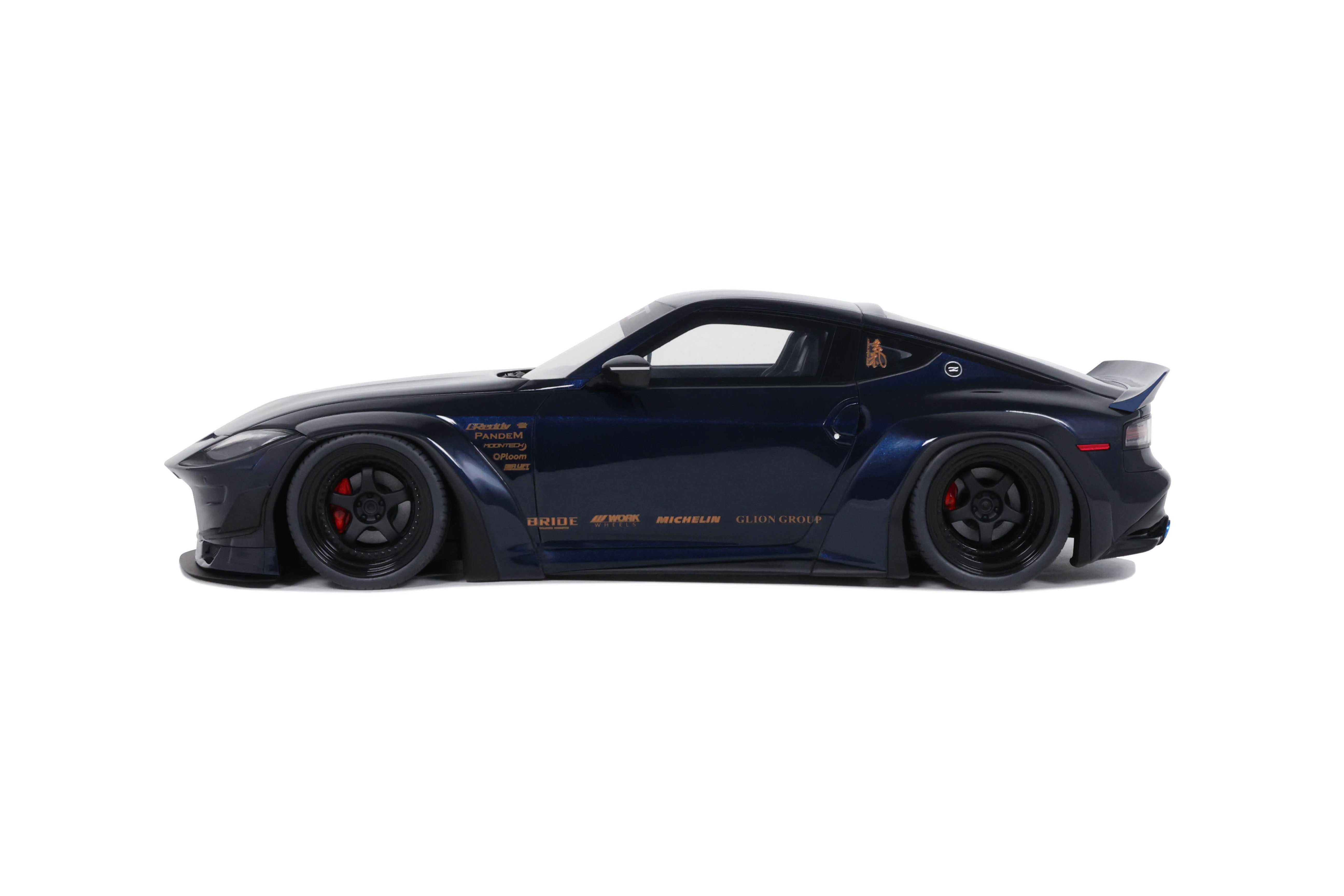 GT Spirit 1:18 Scale Resin, 2023 Nissan 400Z by Pandem - Blue - GT494