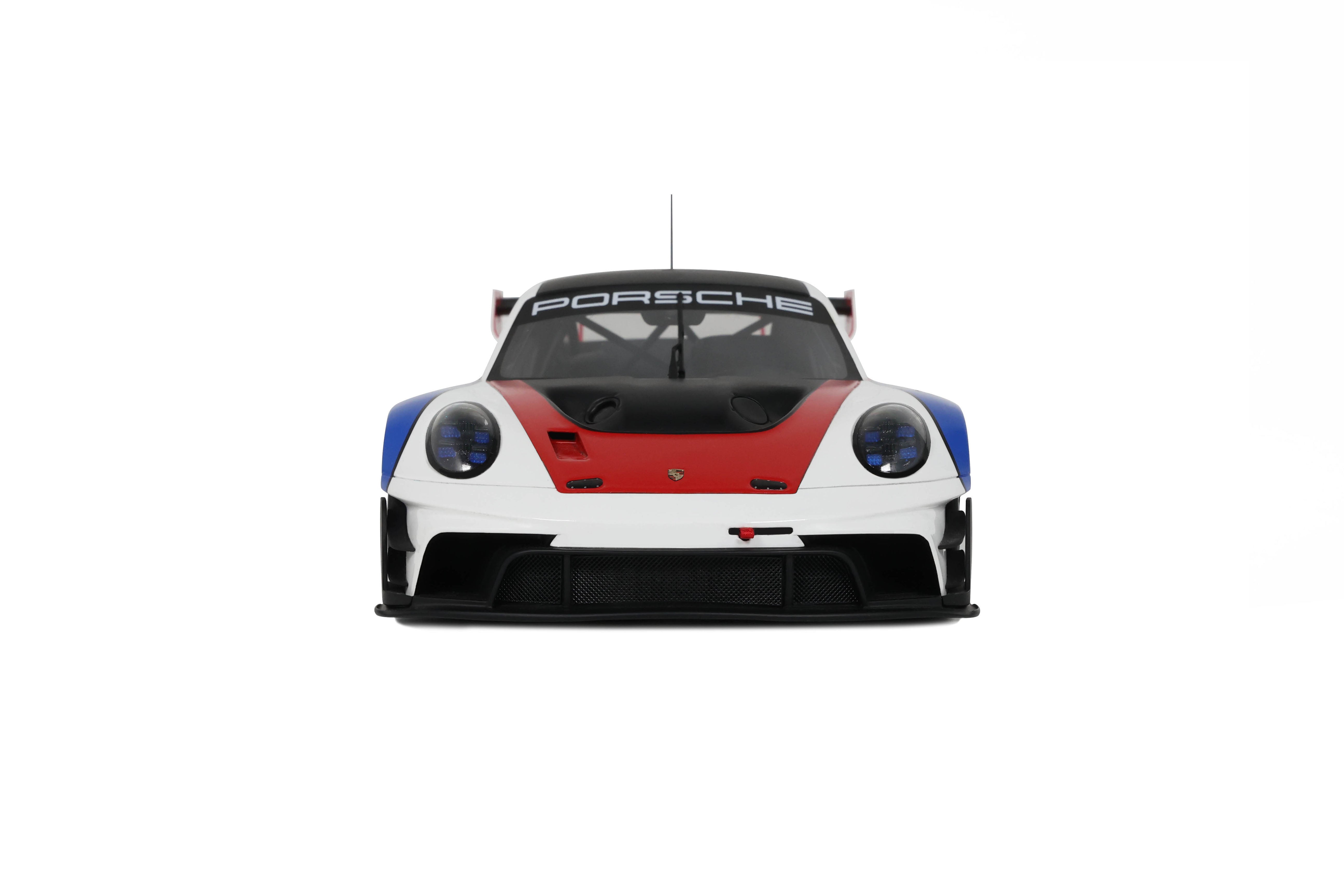 GT Spirit 1:18 Scale Resin, 2023 Porsche 911 (992) GT3 R - Rennsport White - GT495