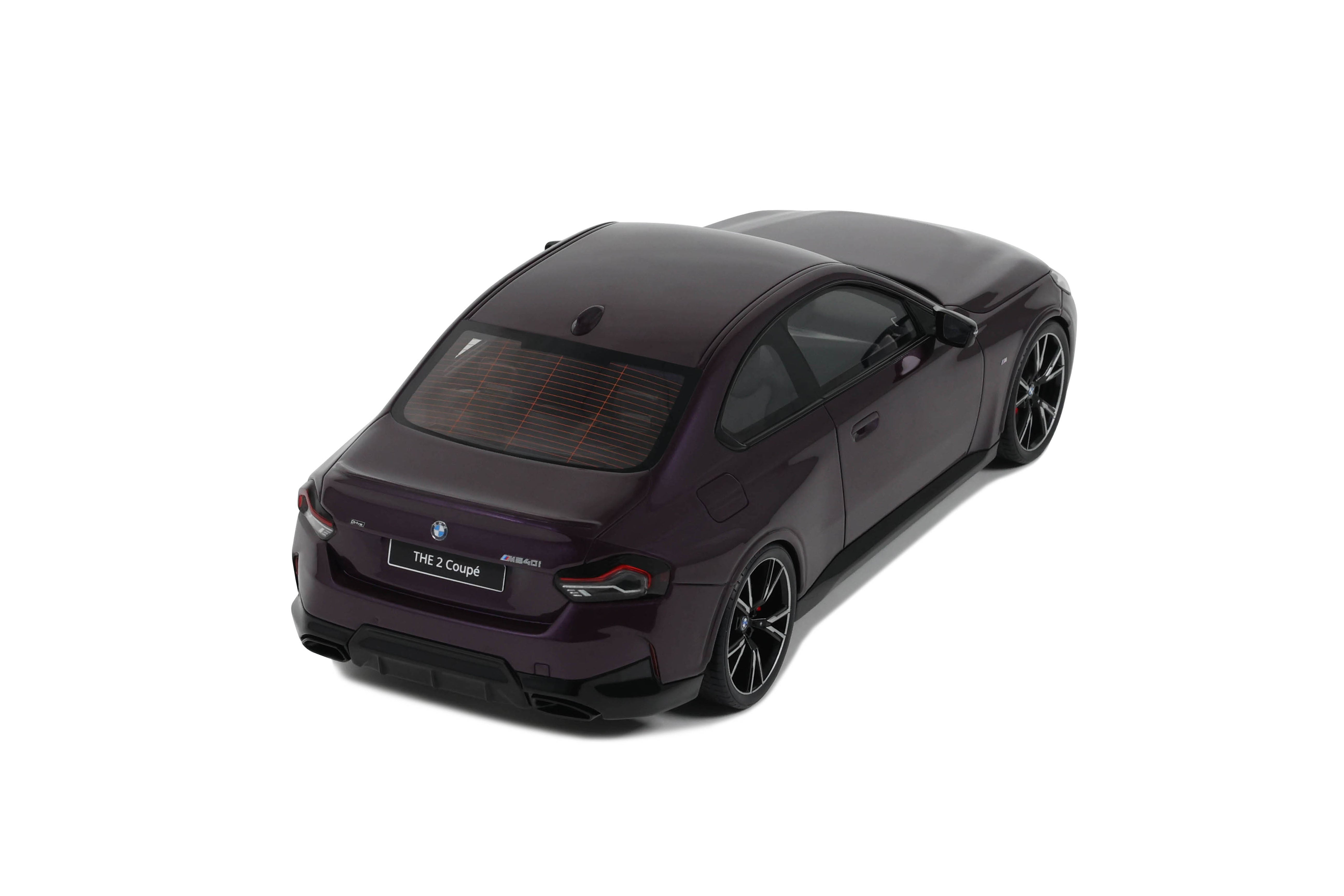 GT Spirit 1:18 Scale Resin, 2023 BMW M240I - Thundernight Metallic - GT504