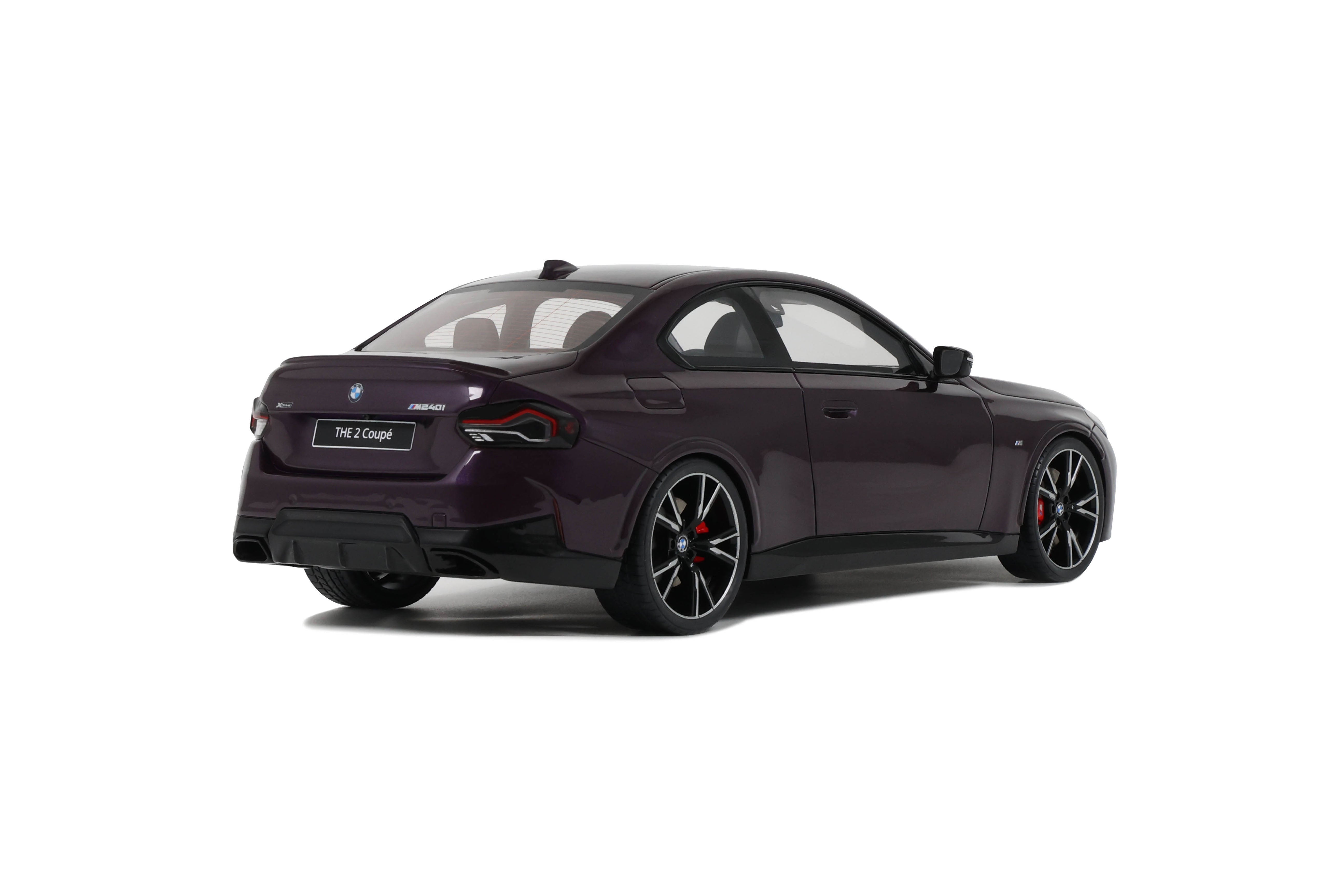 GT Spirit 1:18 Scale Resin, 2023 BMW M240I - Thundernight Metallic - GT504