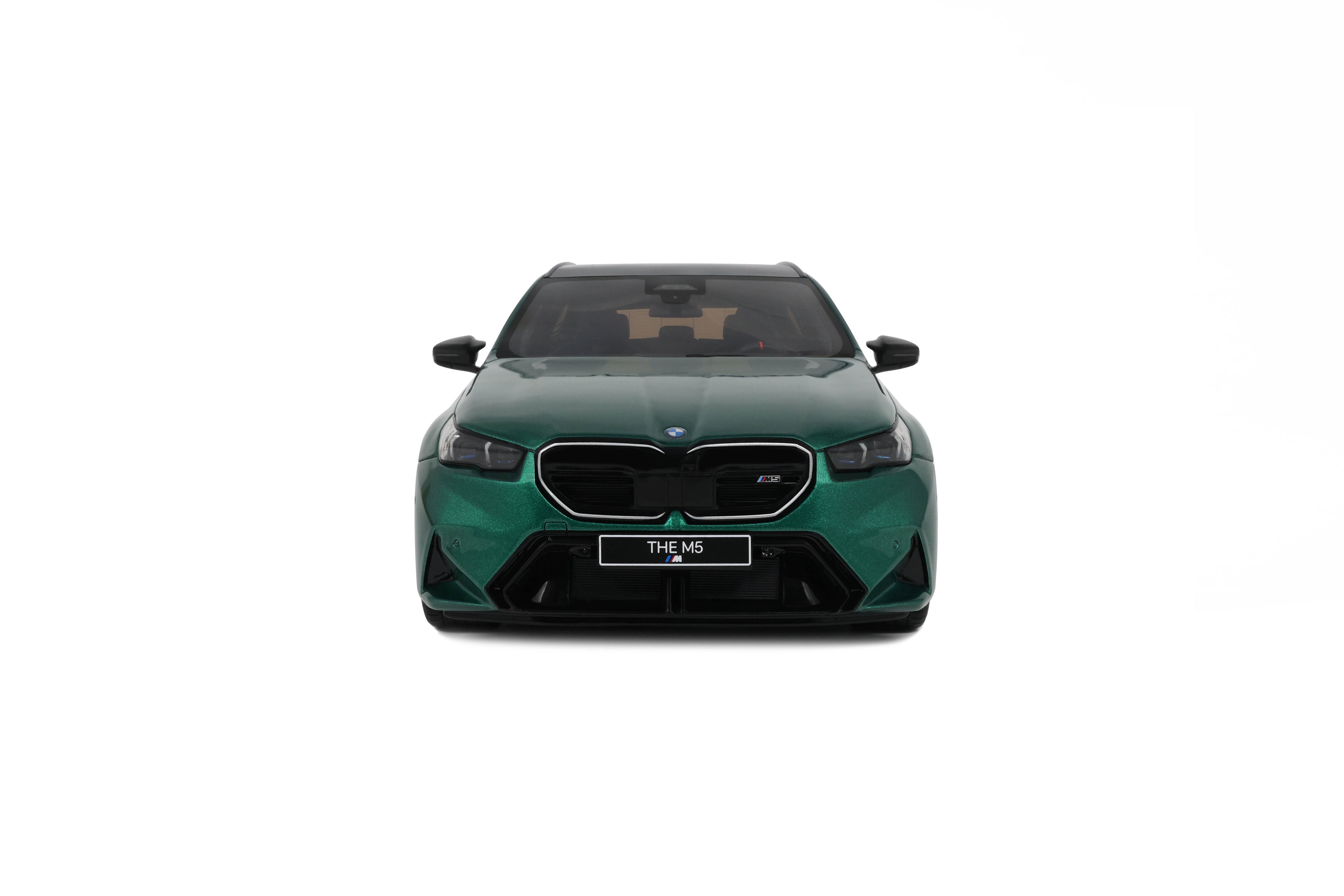 GT Spirit 1:18 Scale Resin, 2024 BMW M5 Touring - Isle of Man Green - GT509