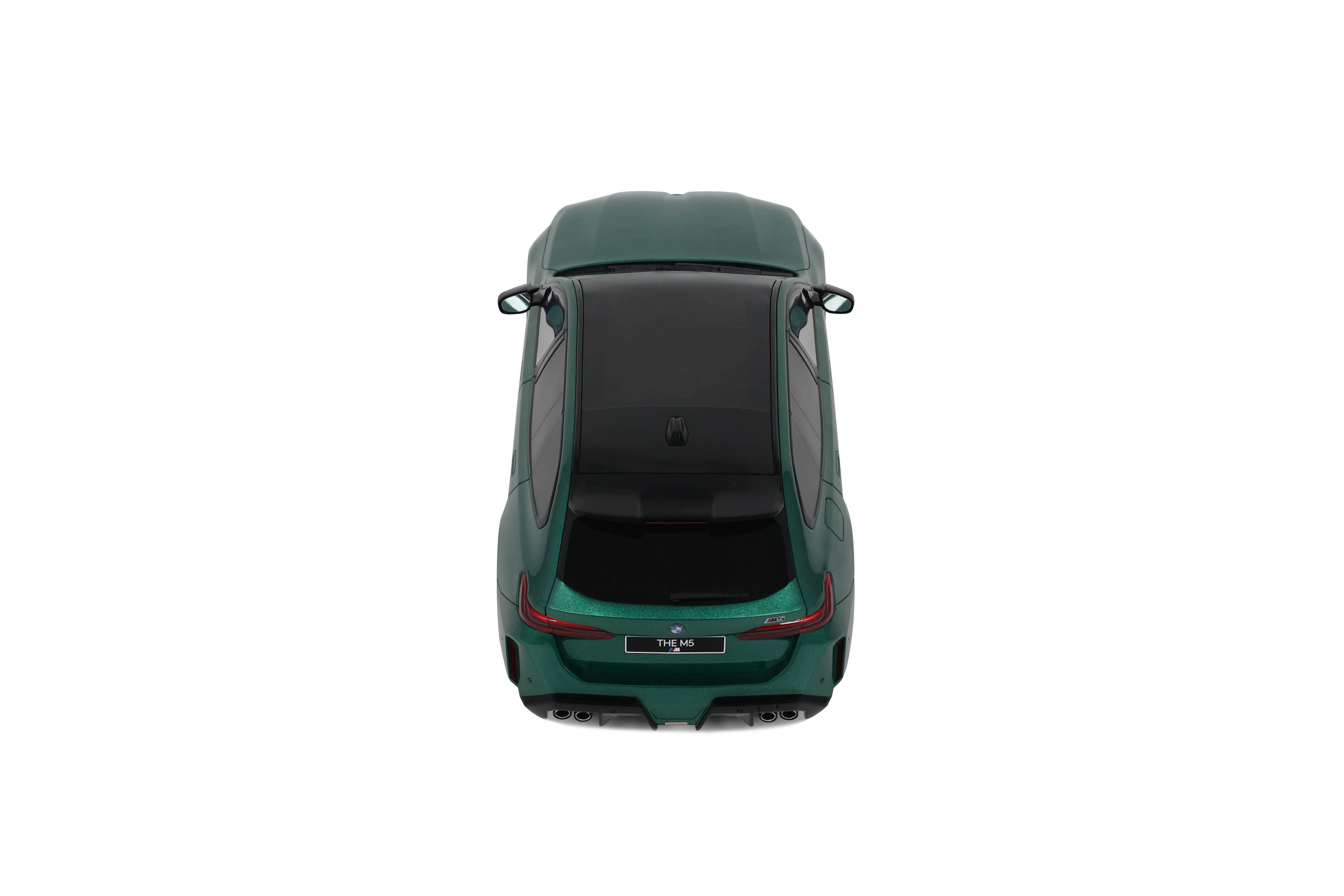 GT Spirit 1:18 Scale Resin, 2024 BMW M5 Touring - Isle of Man Green - GT509
