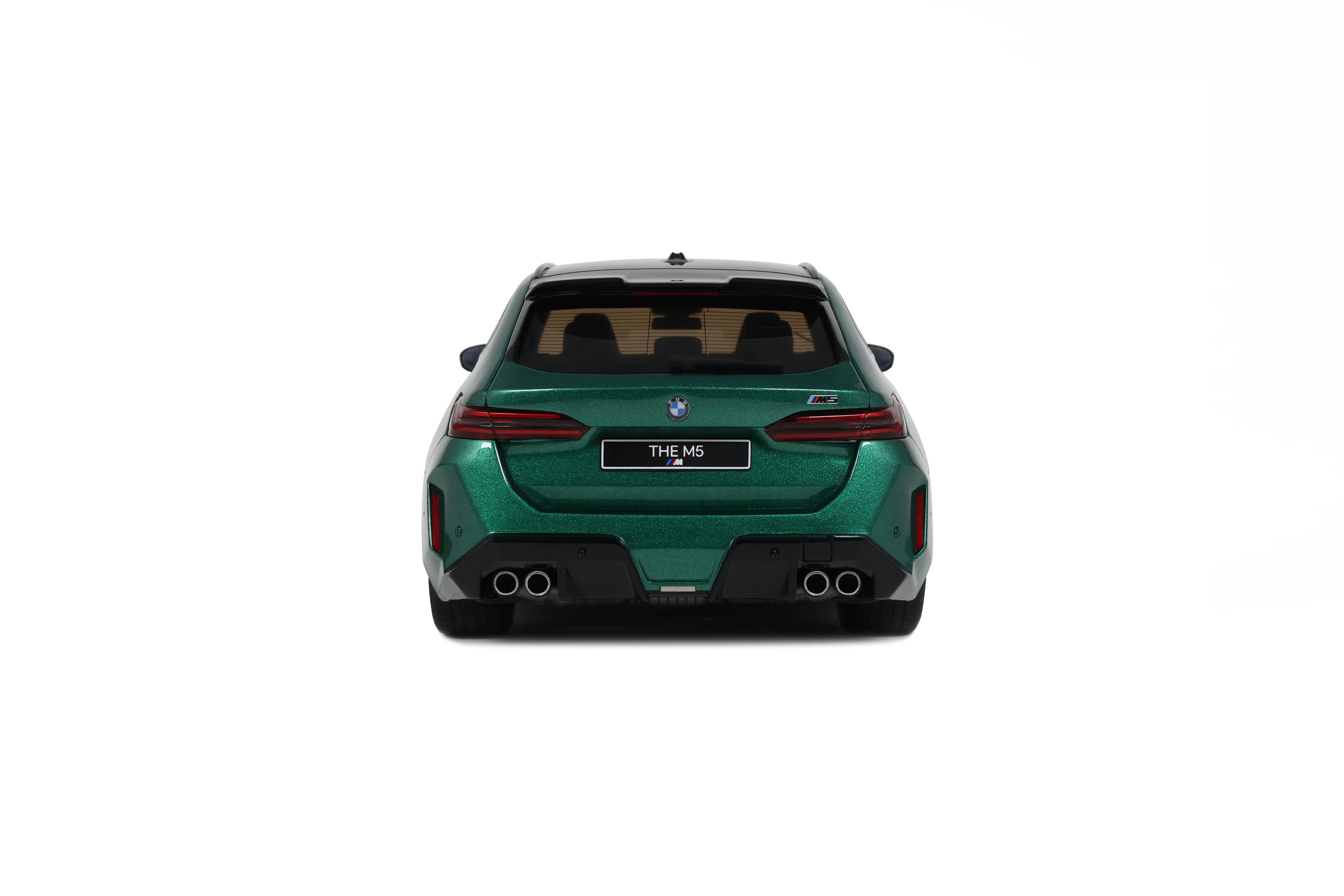 GT Spirit 1:18 Scale Resin, 2024 BMW M5 Touring - Isle of Man Green - GT509