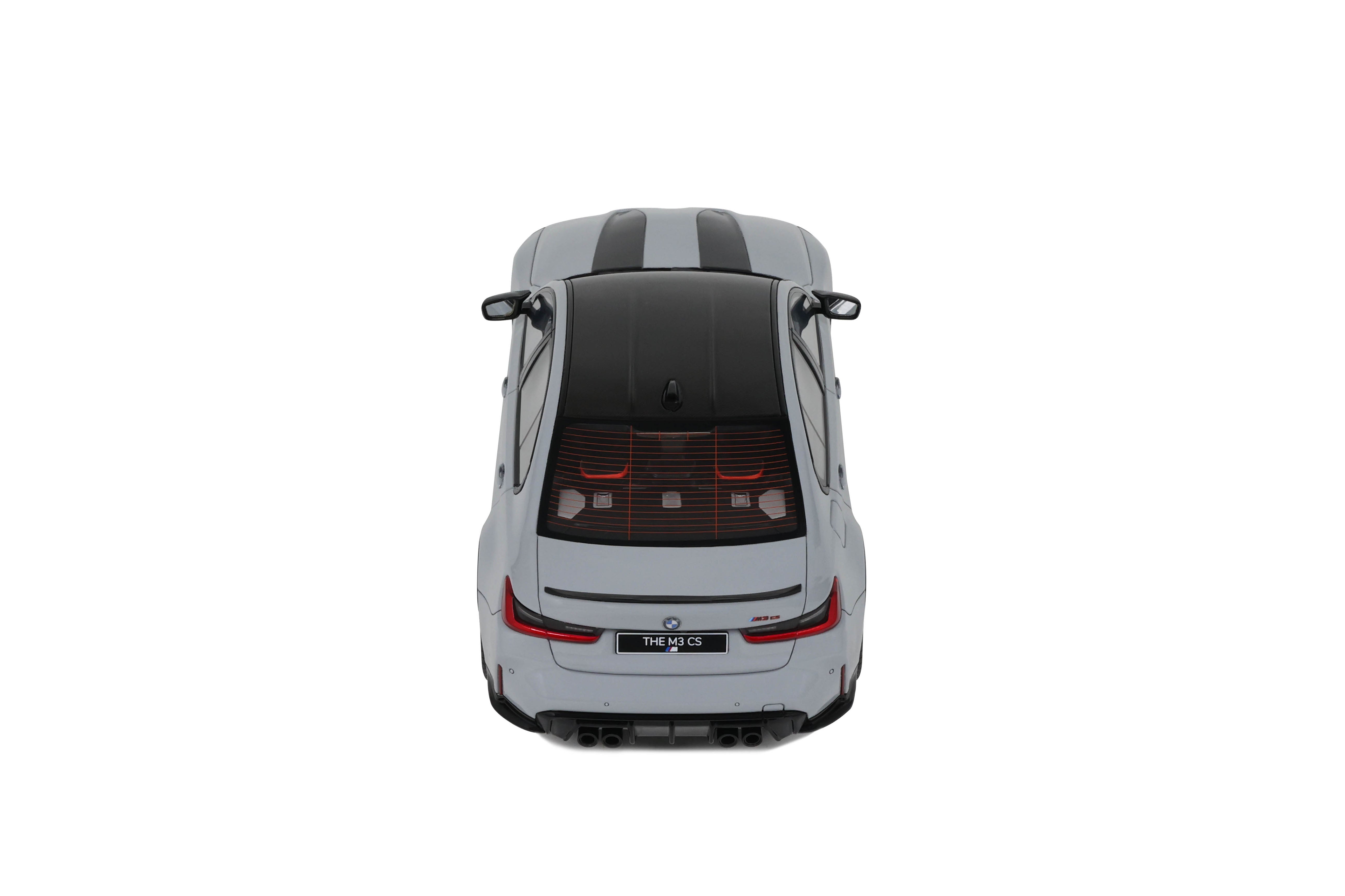 GT Spirit 1:18 Scale Resin, 2024 BMW M3 CS M - Brooklyn Grey Metallic - GT510