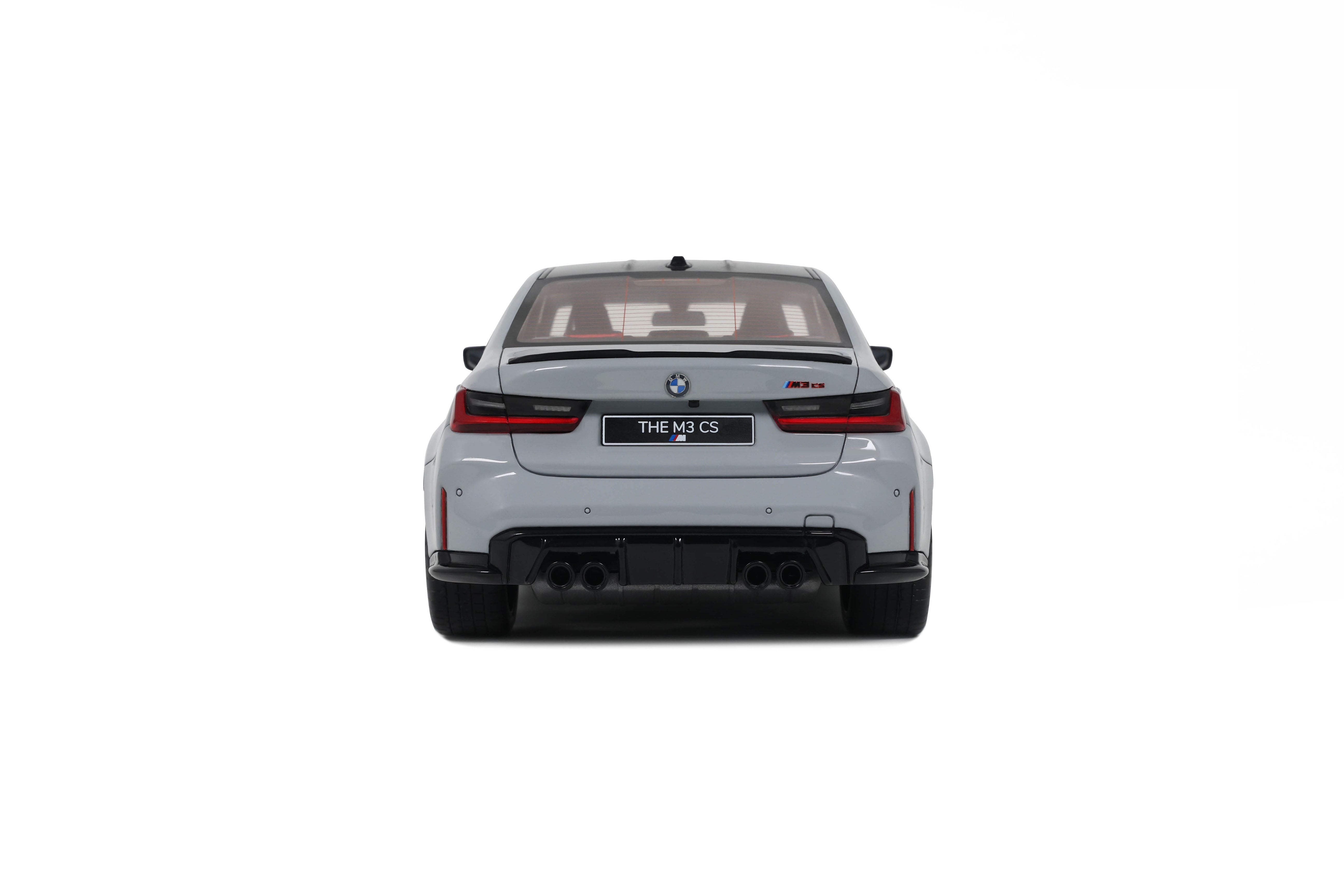 GT Spirit 1:18 Scale Resin, 2024 BMW M3 CS M - Brooklyn Grey Metallic - GT510