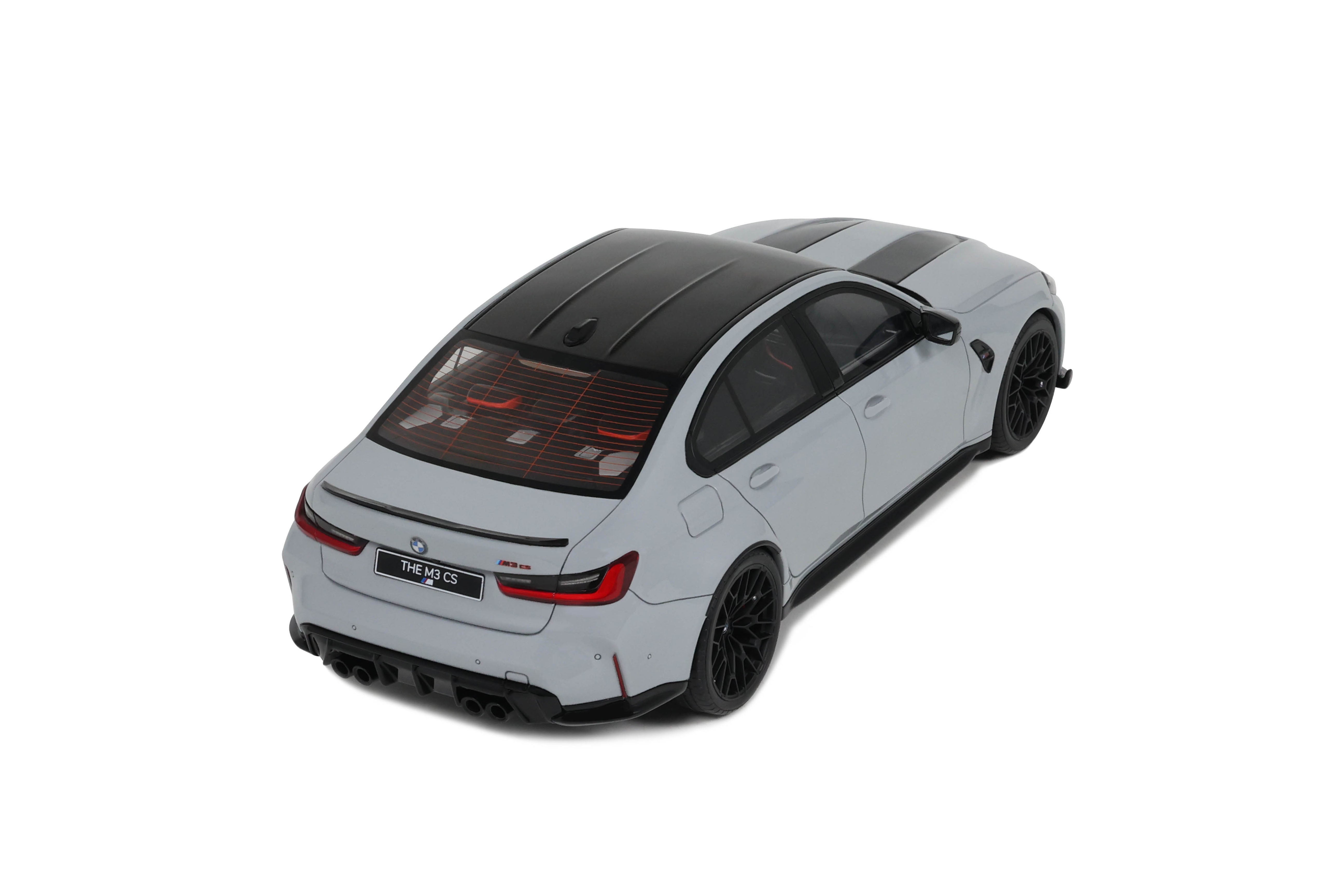 GT Spirit 1:18 Scale Resin, 2024 BMW M3 CS M - Brooklyn Grey Metallic - GT510