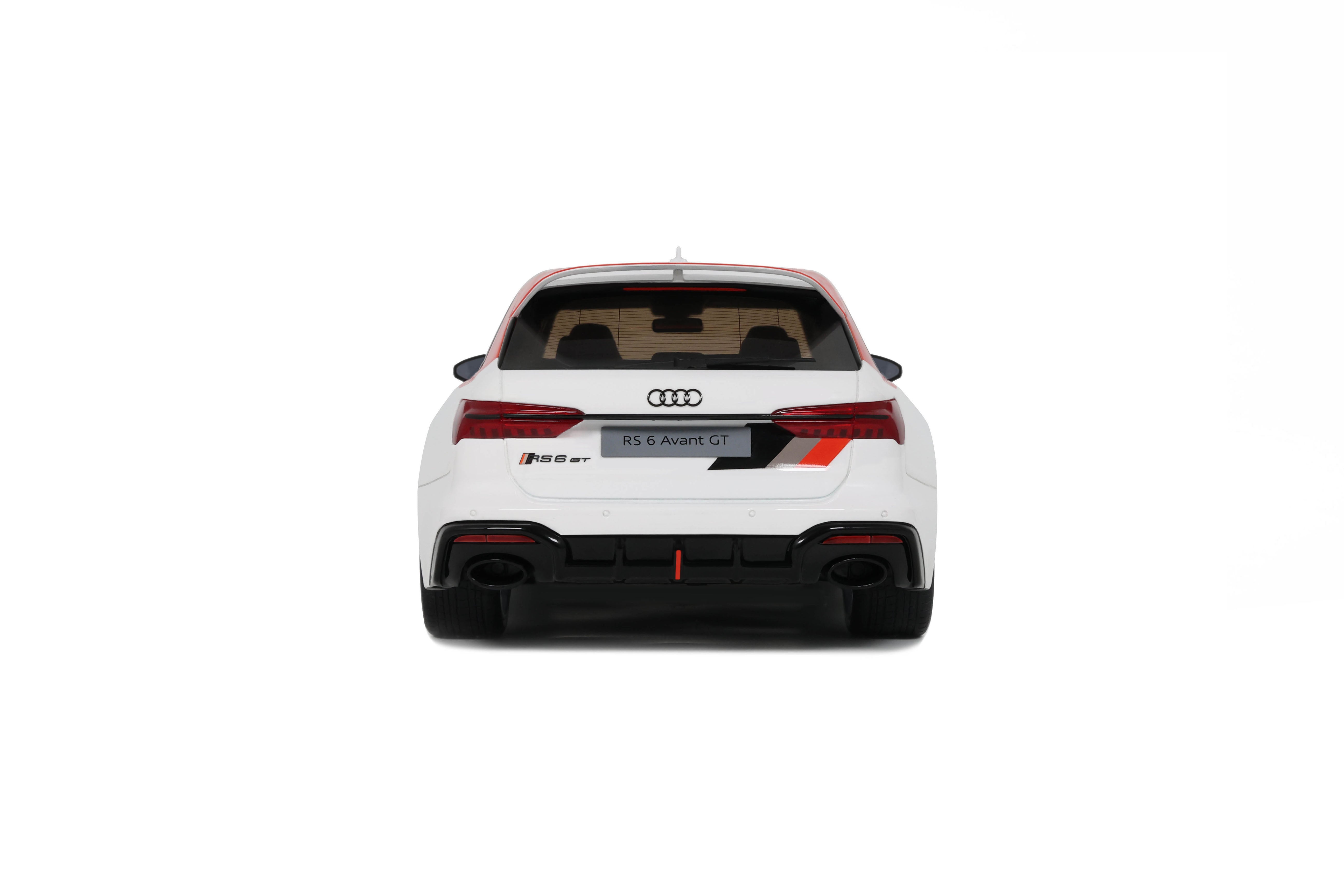 GT Spirit 1:18 Scale Resin Model Car - 2024 Audi RS 6, Arkona White - GT512