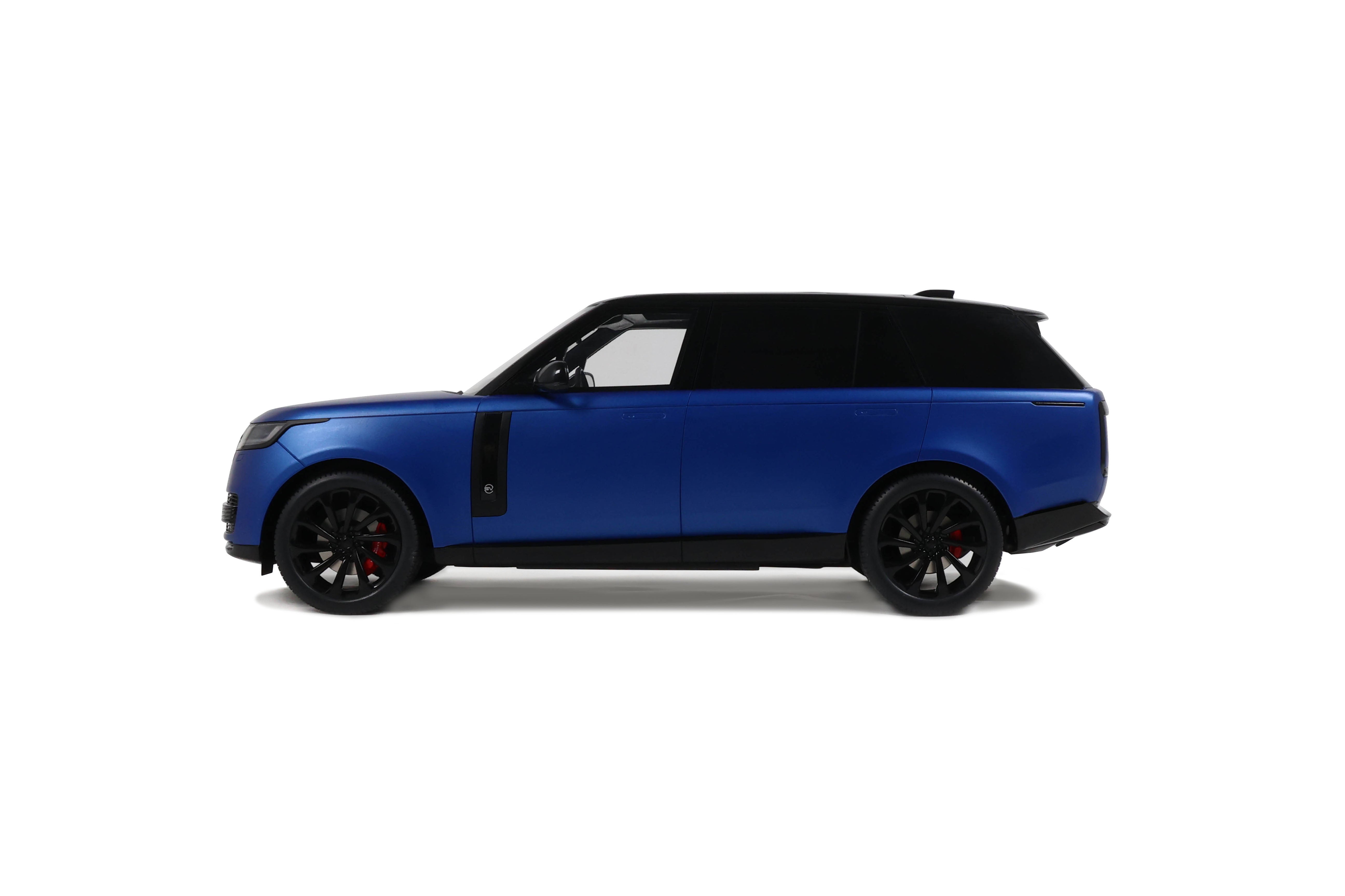 GT Spirit 1:18 Scale Resin, 2024 RANGE ROVER P615 SV, BLUE - GT540