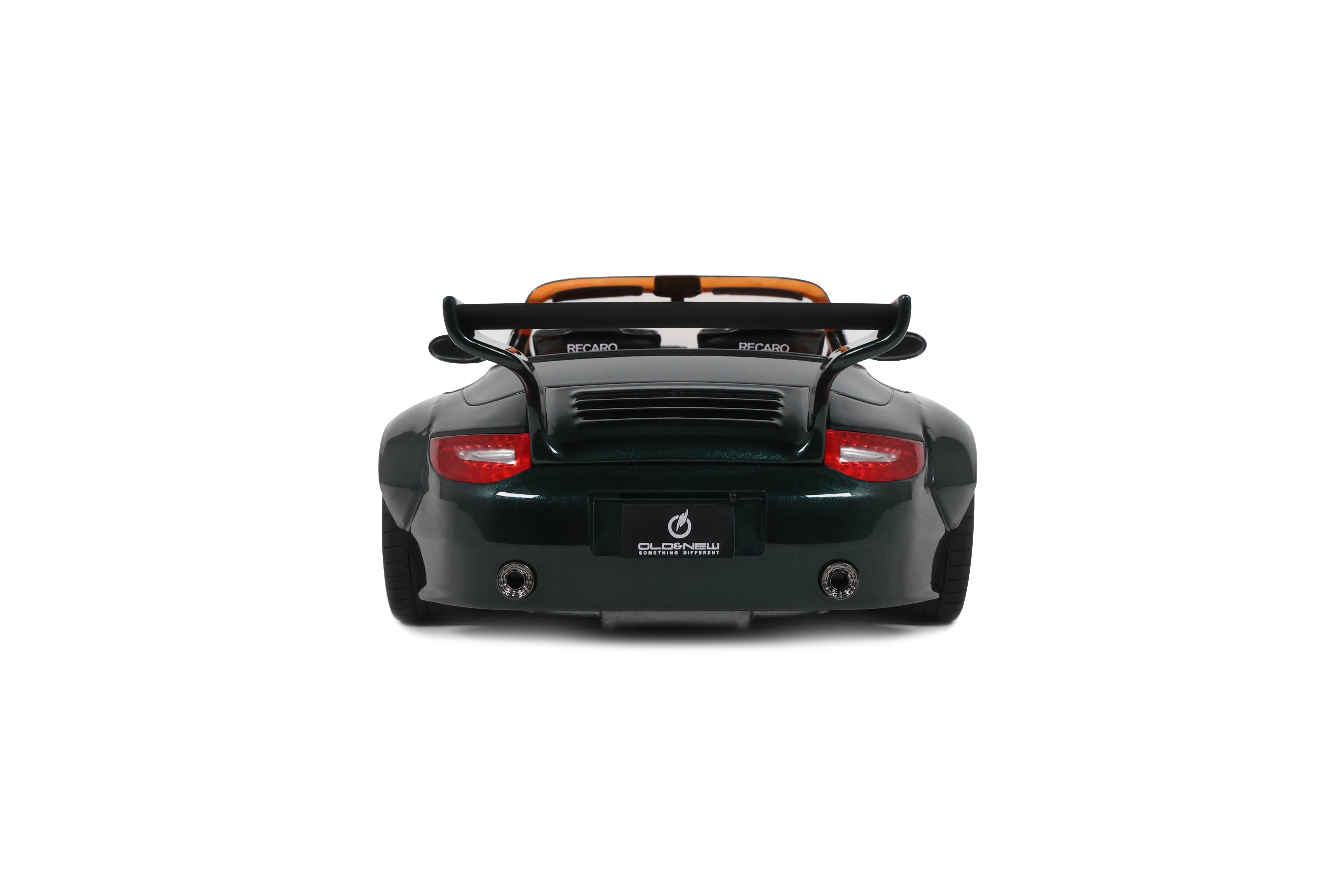 GT Spirit 1:18 Scale Resin, 2024 Porsche 911 (997) OLD & NEW TOKYO AUTO SALON, GREEN - GT548