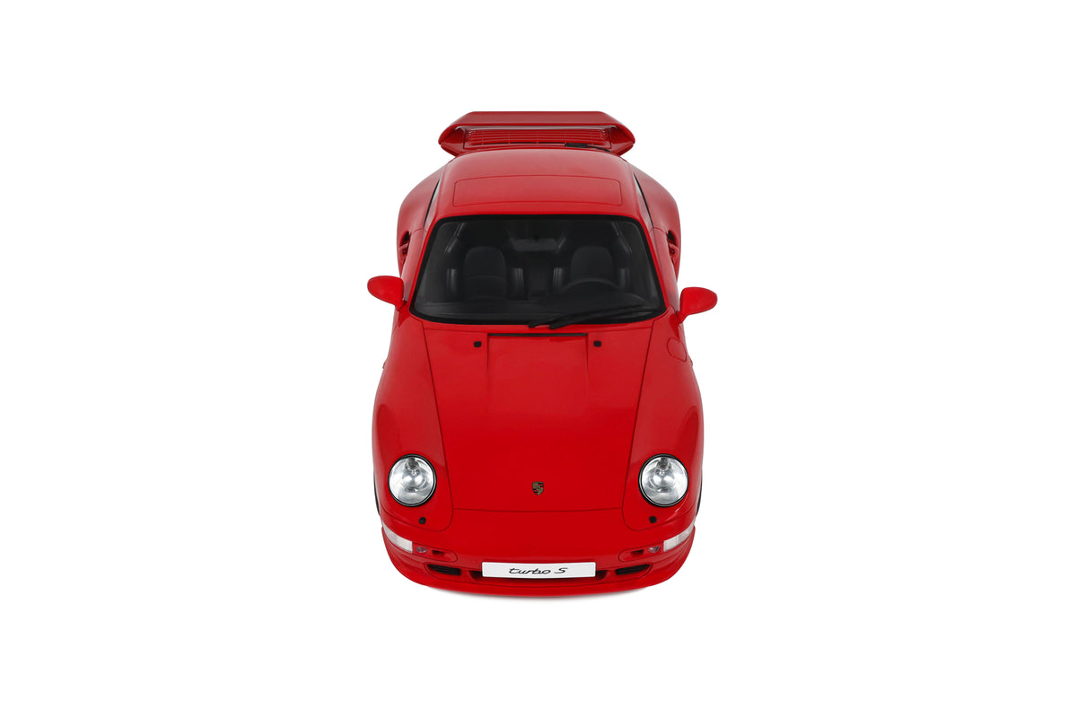 GT Spirit 1:12 Scale Resin, 1997 Porsche 911 (993) Turbo S, Red - GT556
