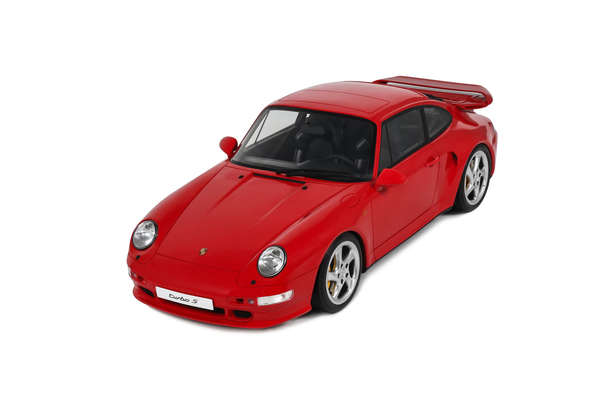 GT Spirit 1:12 Scale Resin, 1997 Porsche 911 (993) Turbo S, Red - GT556