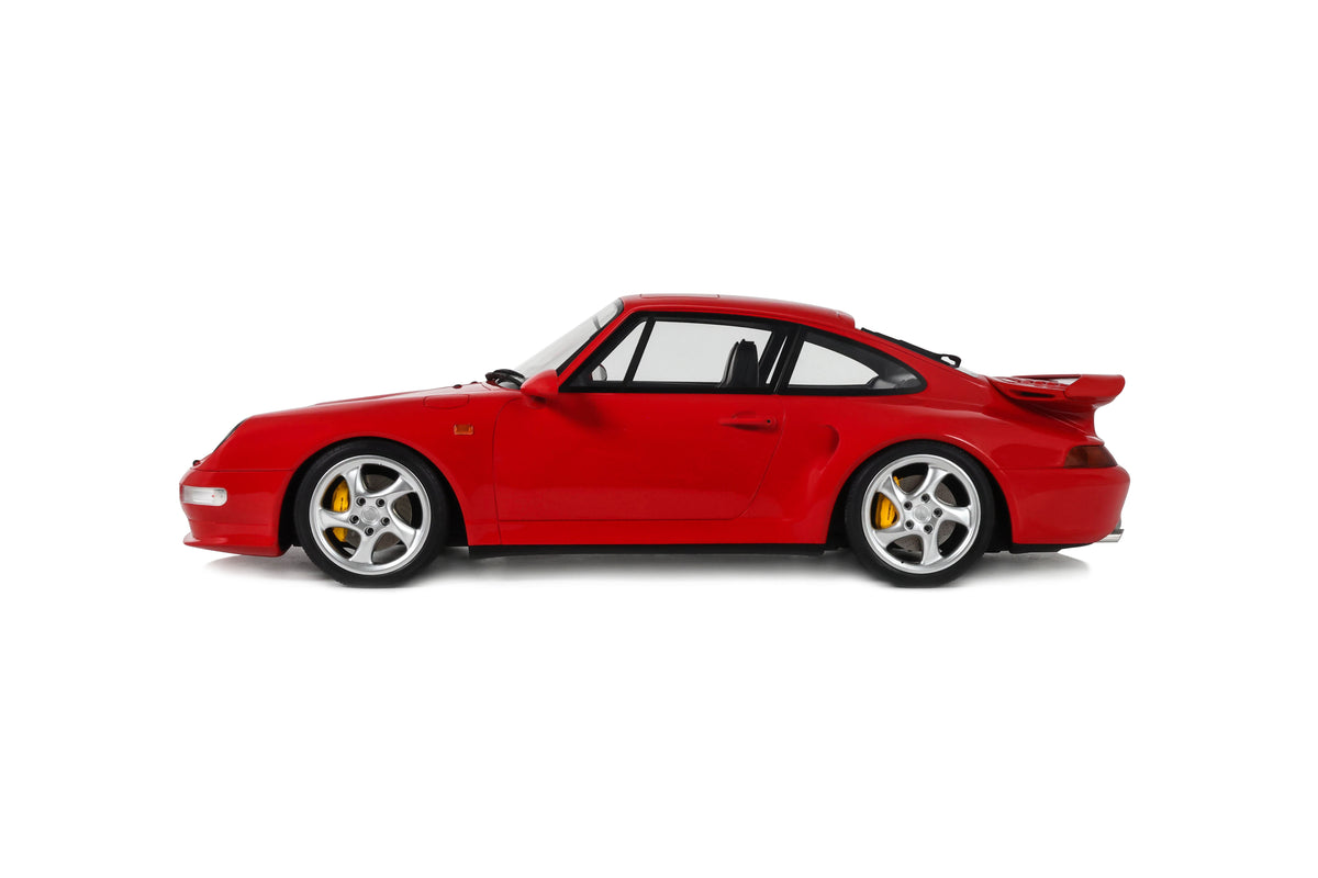 GT Spirit 1:12 Scale Resin, 1997 Porsche 911 (993) Turbo S, Red - GT556