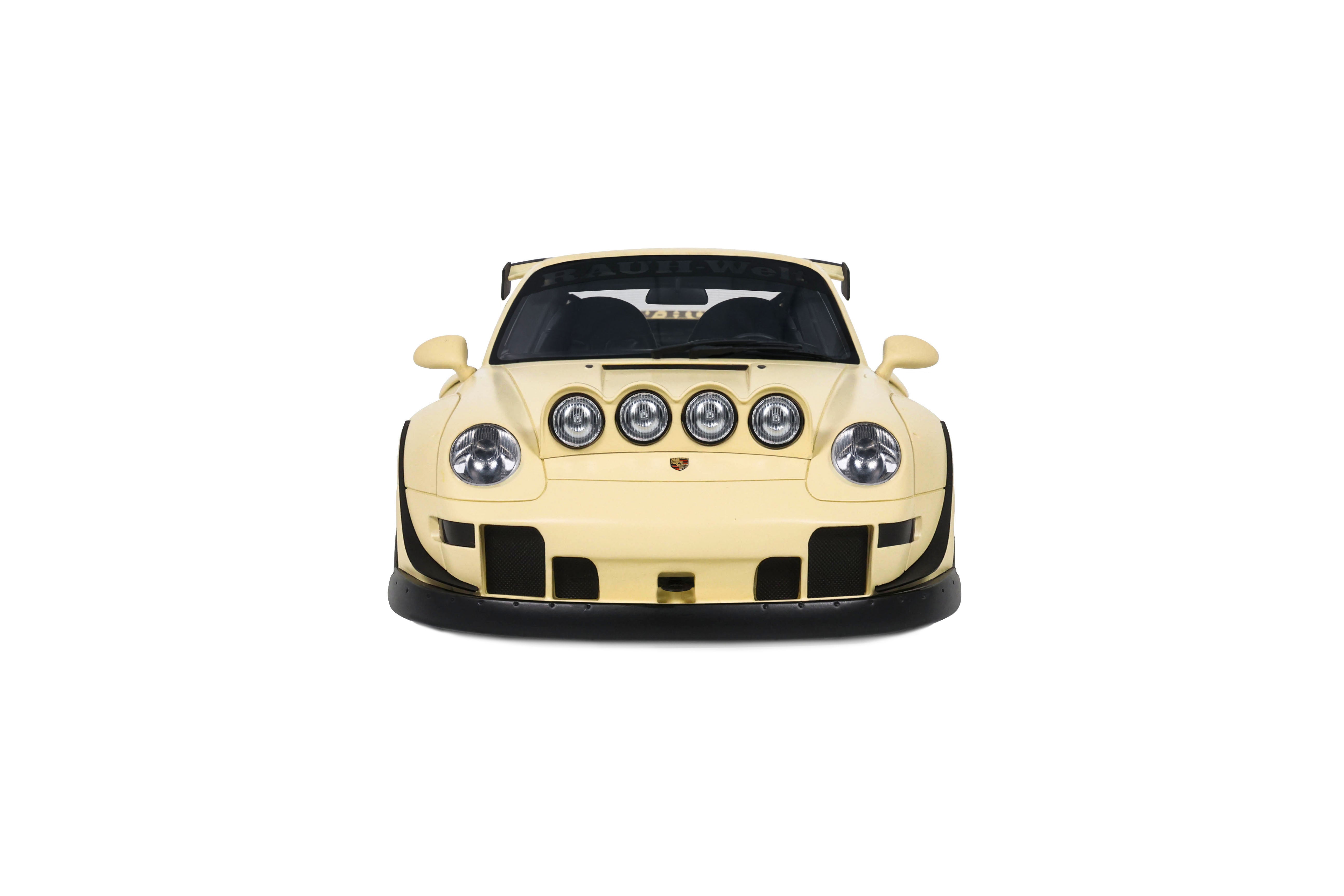 GT Spirit 1:18 Scale Resin, 2023 Porsche 911 RWB, SANDSTORM BEIGE - GT566