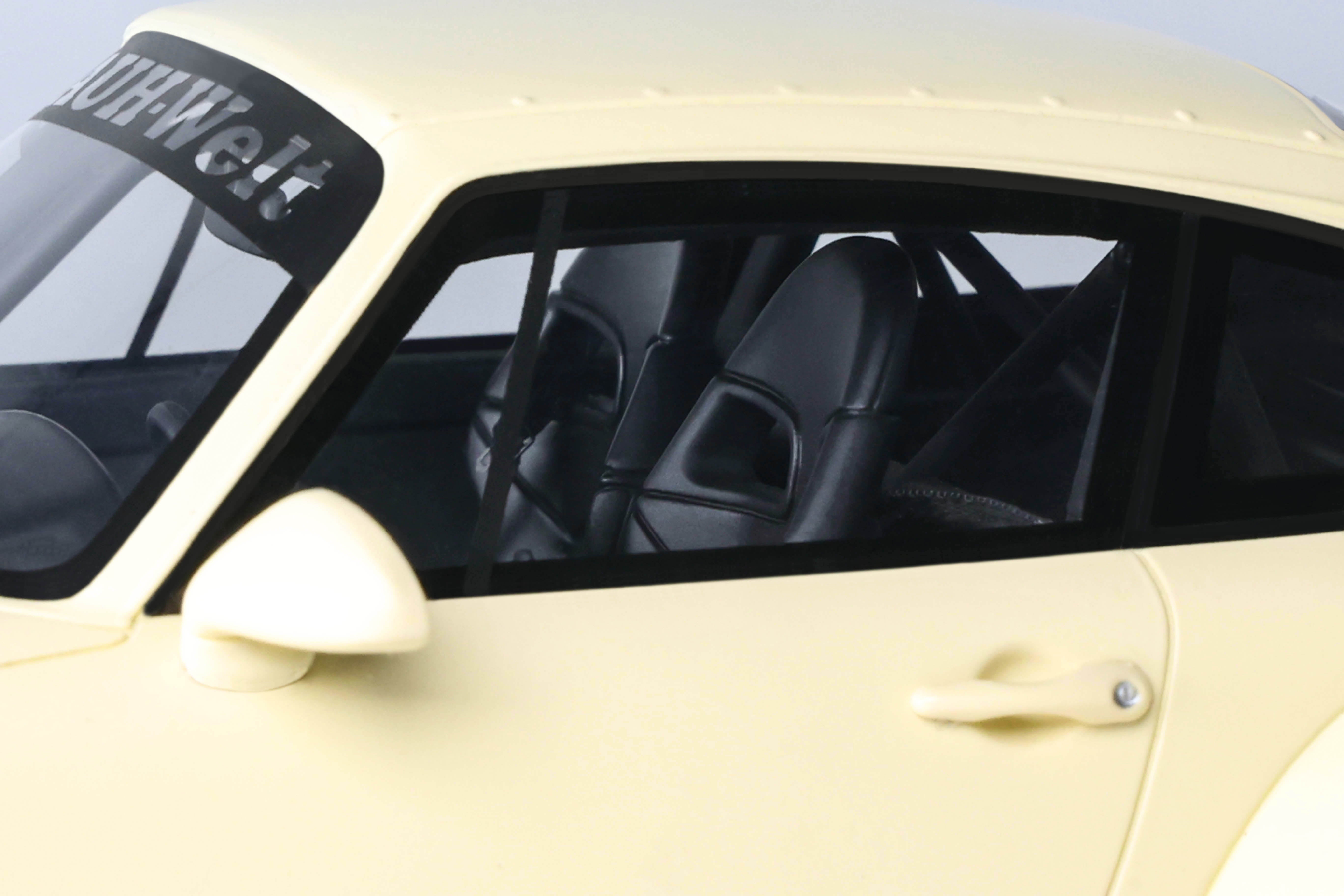 GT Spirit 1:18 Scale Resin, 2023 Porsche 911 RWB, SANDSTORM BEIGE - GT566