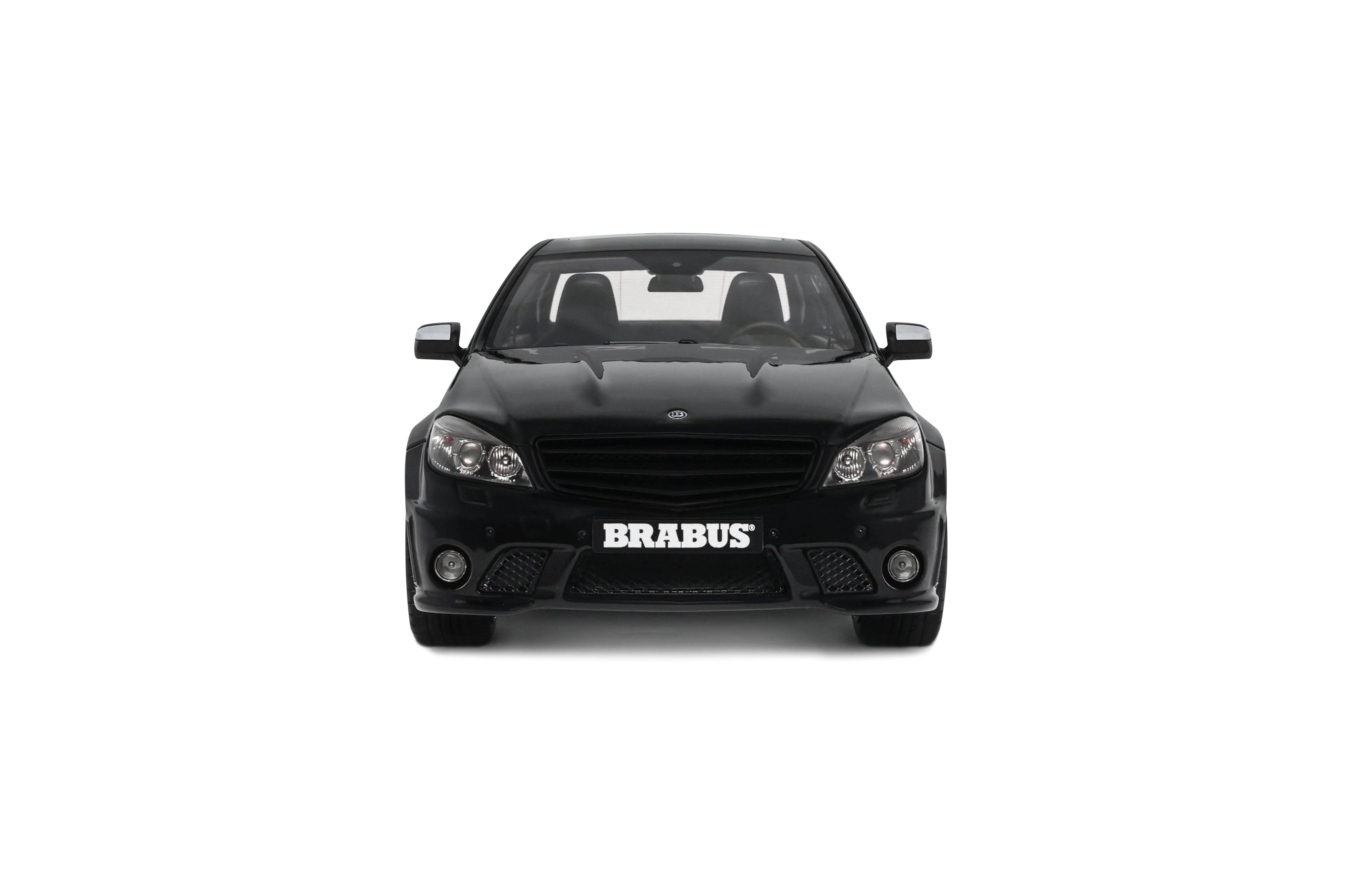 GT Spirit 1:18 Scale Resin, 2008 BRABUS B63S Mercedes Benz C63 AMG, OBSIDIAN BLACK - GT582