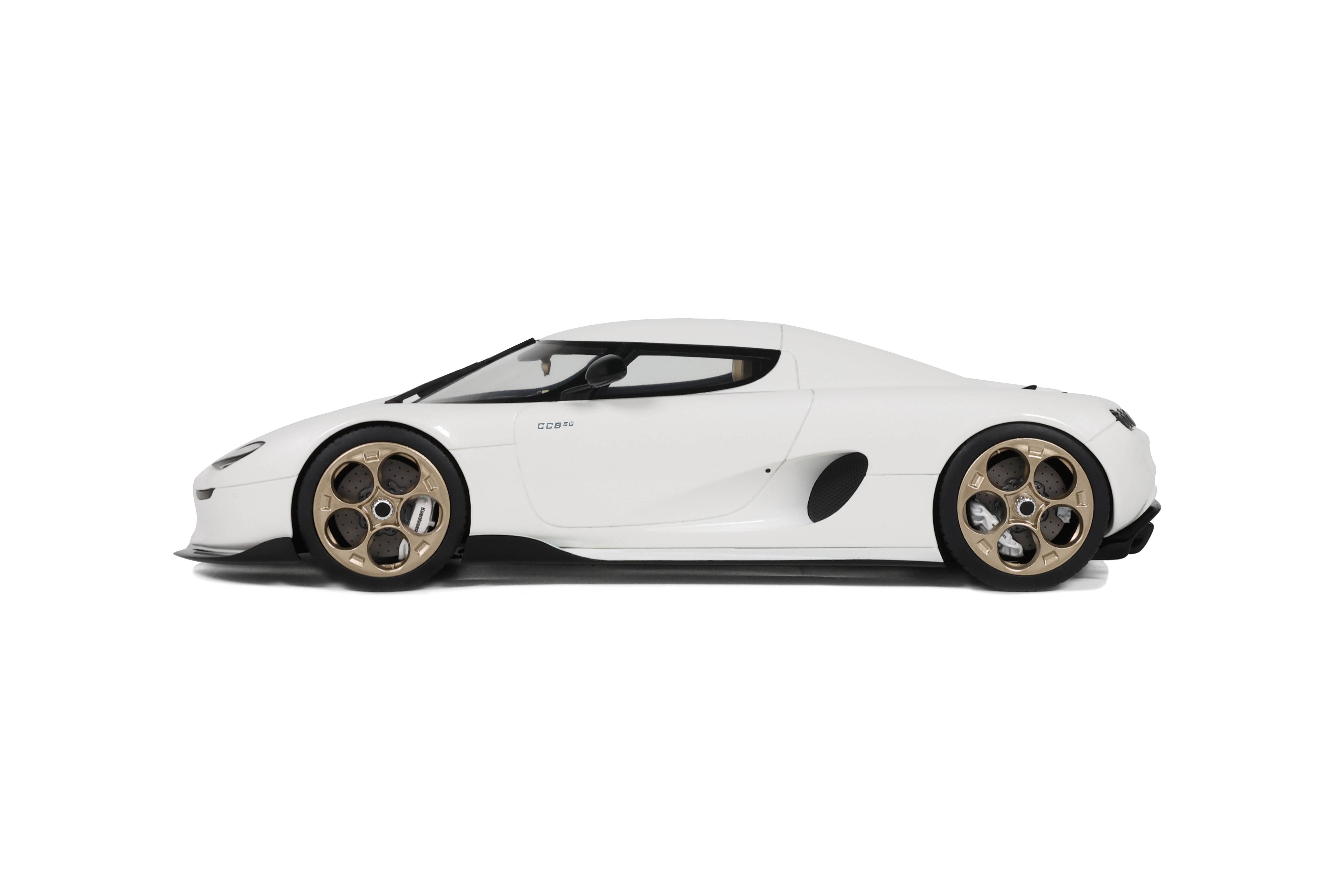 GT Spirit 1:18 Scale Resin, 2024 Koenigsegg CC8850 - White - GT903