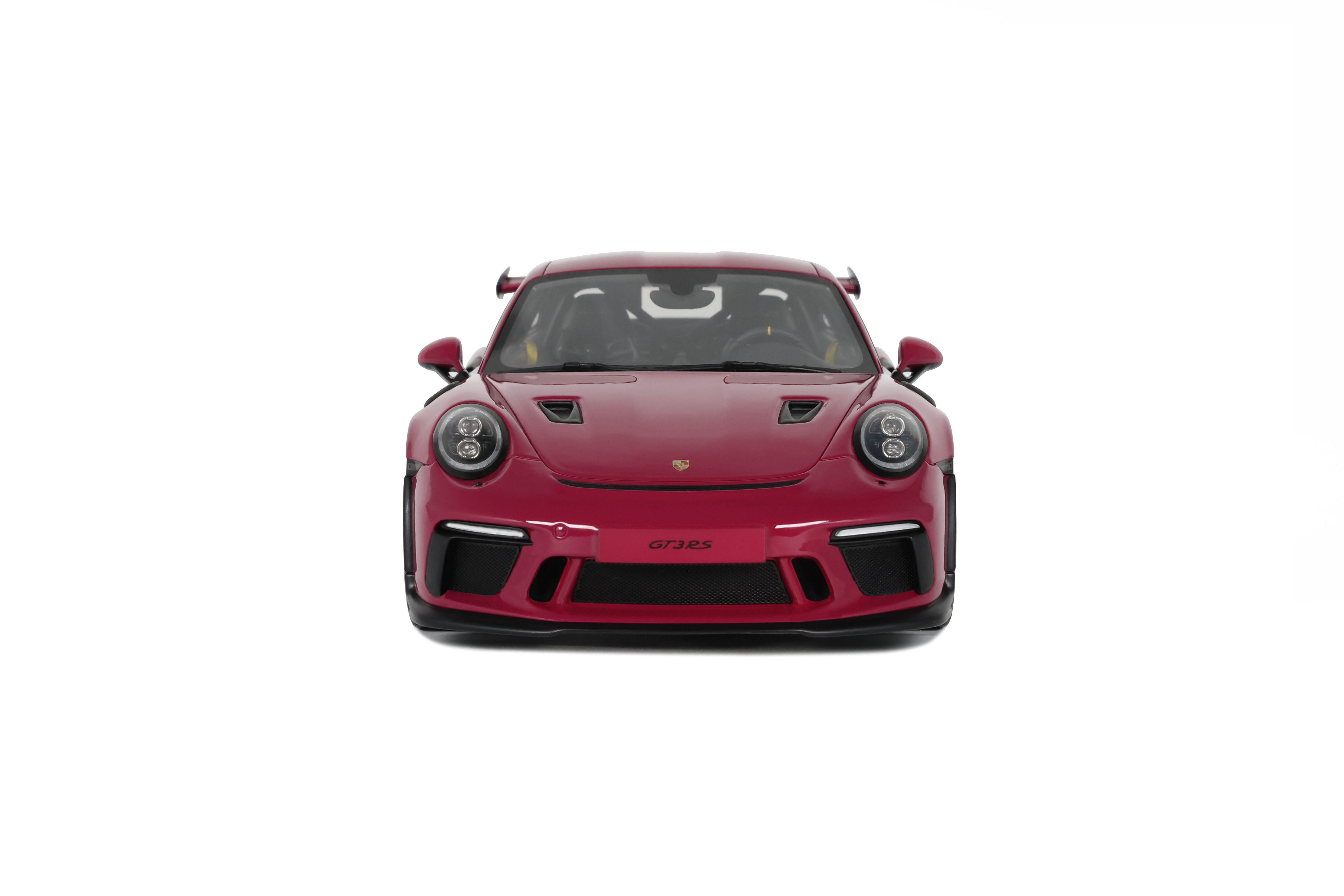 GT Spirit 1:18 Scale Resin Model - 2019 Porsche 911 (991.2) GT3 RS, Pink - GT911