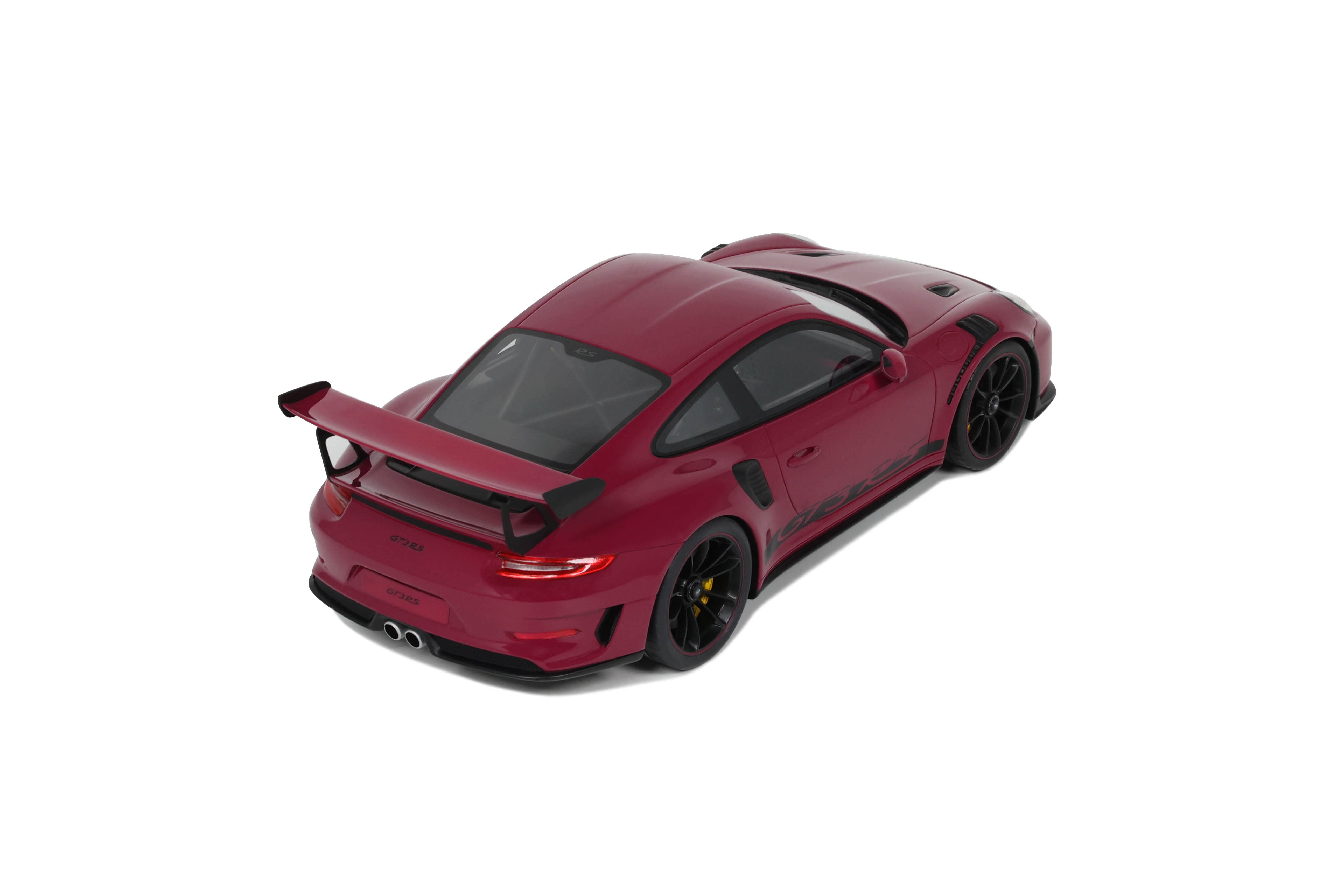 GT Spirit 1:18 Scale Resin Model - 2019 Porsche 911 (991.2) GT3 RS, Pink - GT911