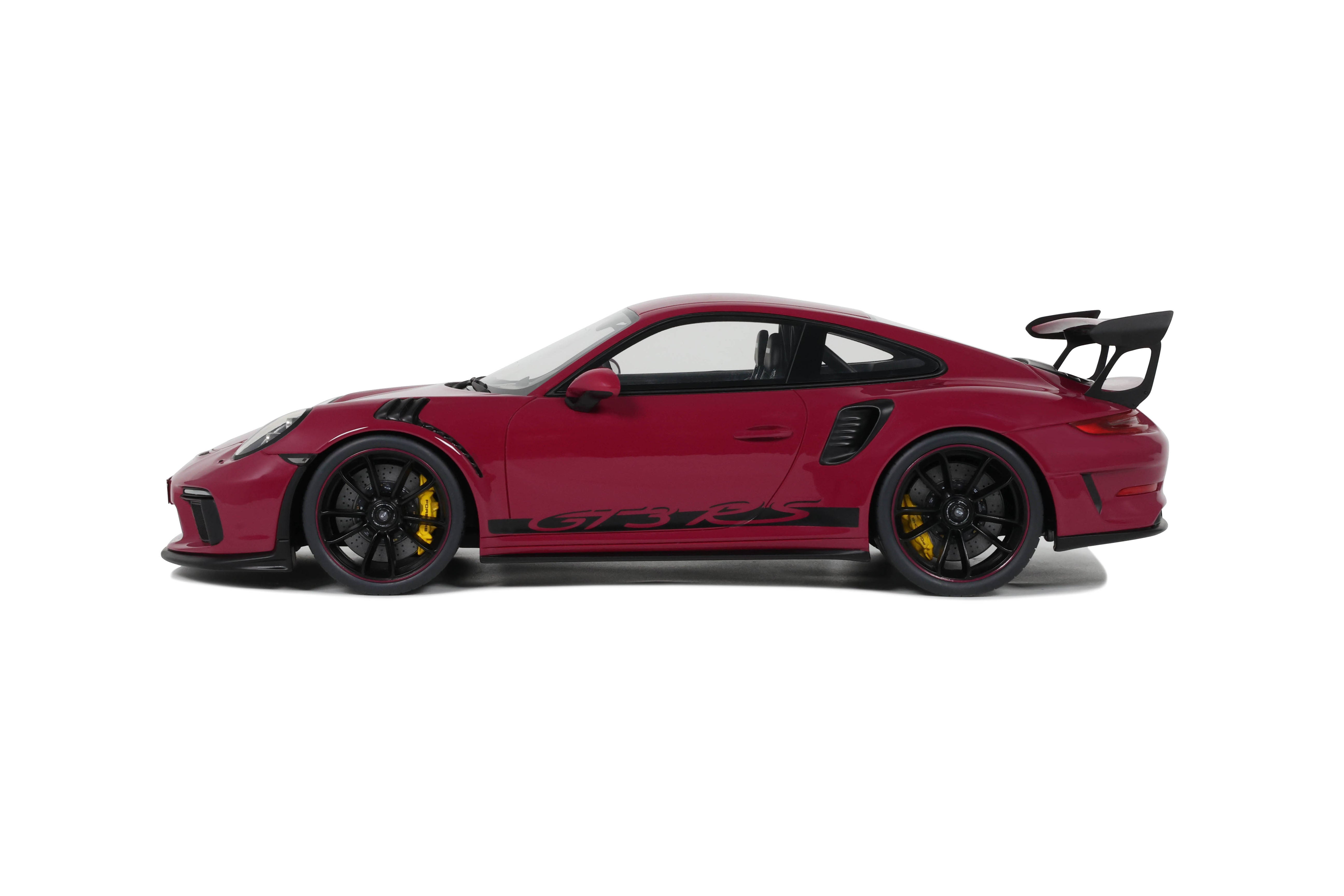 GT Spirit 1:18 Scale Resin Model - 2019 Porsche 911 (991.2) GT3 RS, Pink - GT911