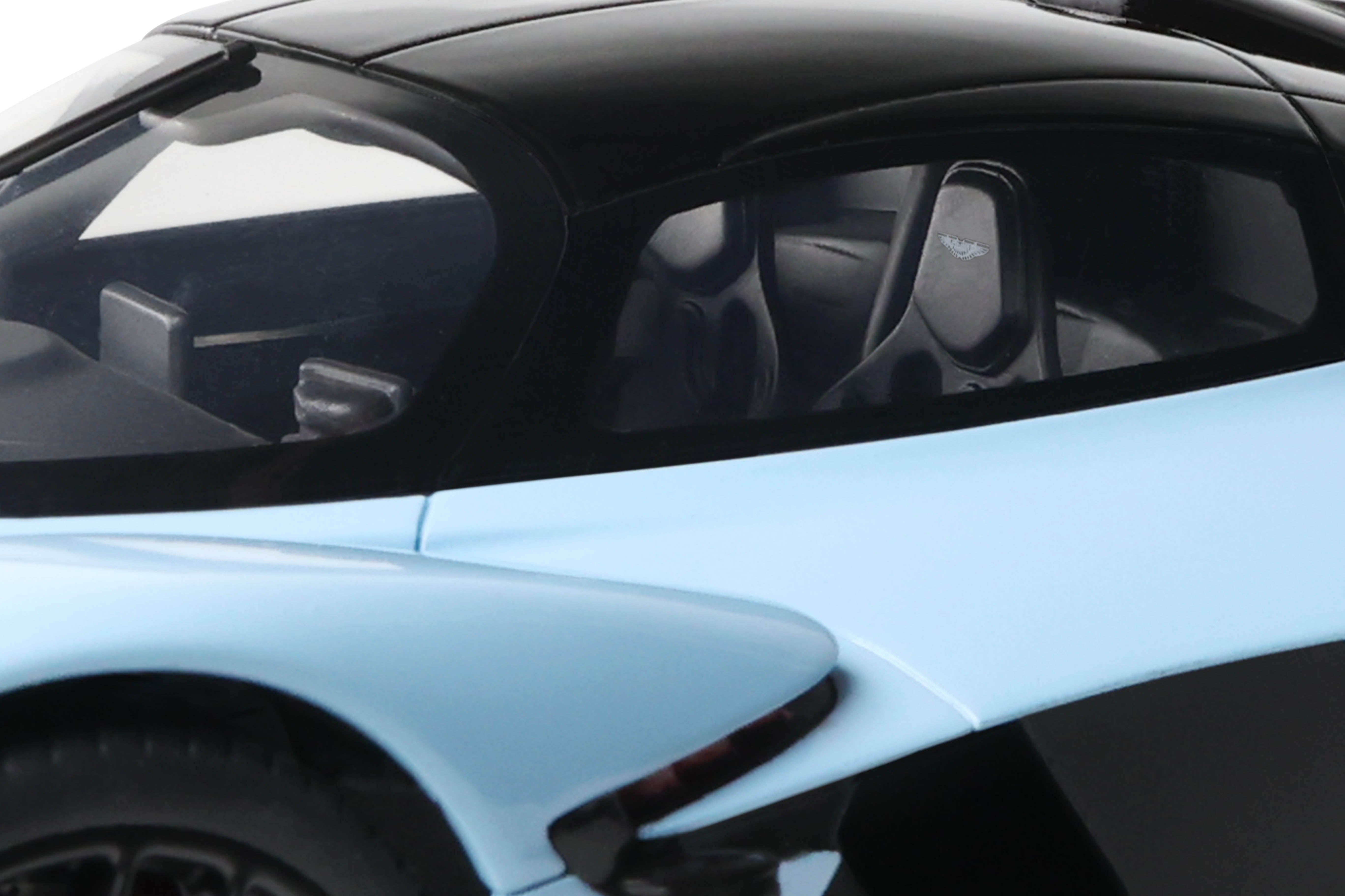GT Spirit 1:18 Scale Resin Model Car - 2023 Aston Martin Valkyrie, Blue - GT915