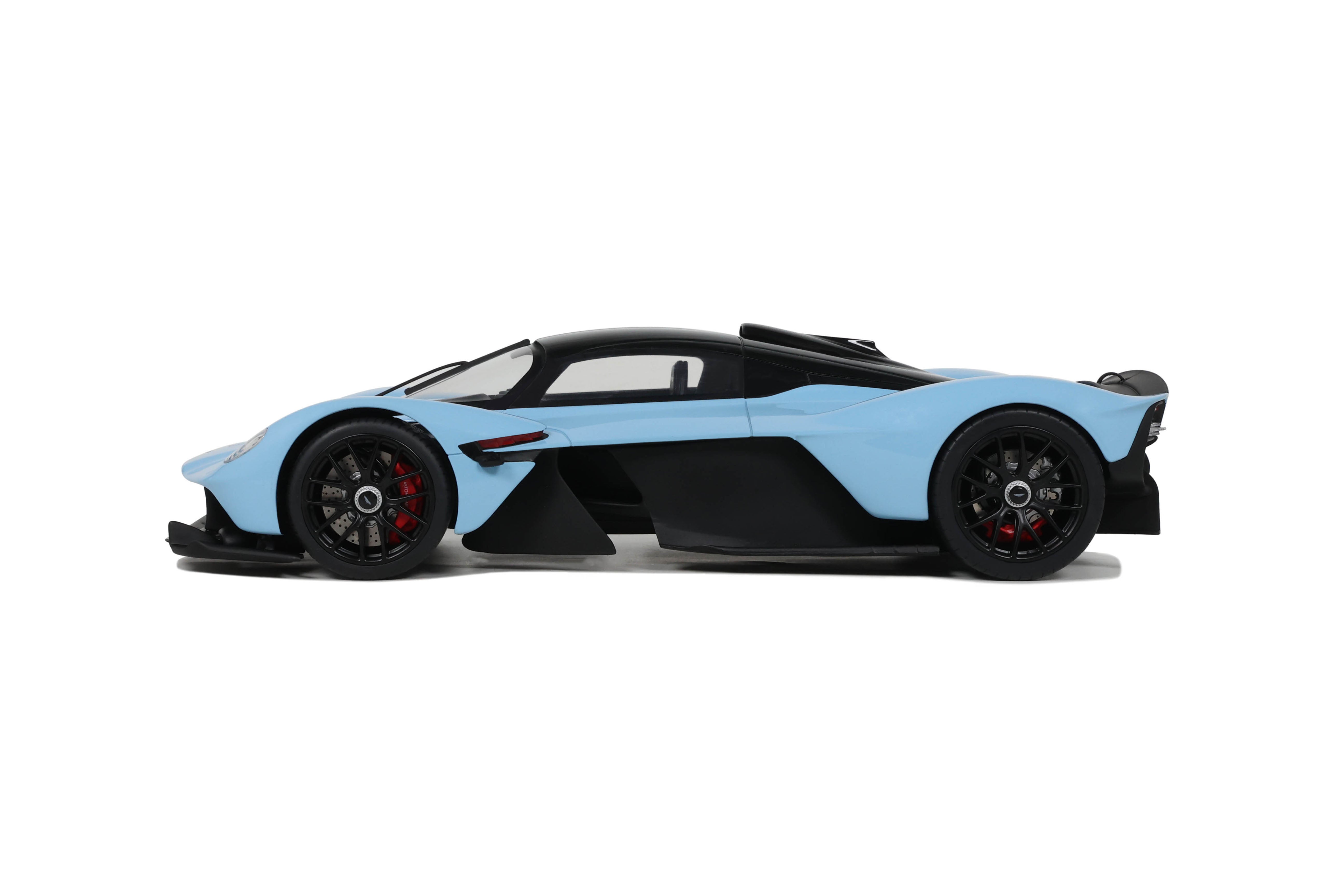 GT Spirit 1:18 Scale Resin Model Car - 2023 Aston Martin Valkyrie, Blue - GT915